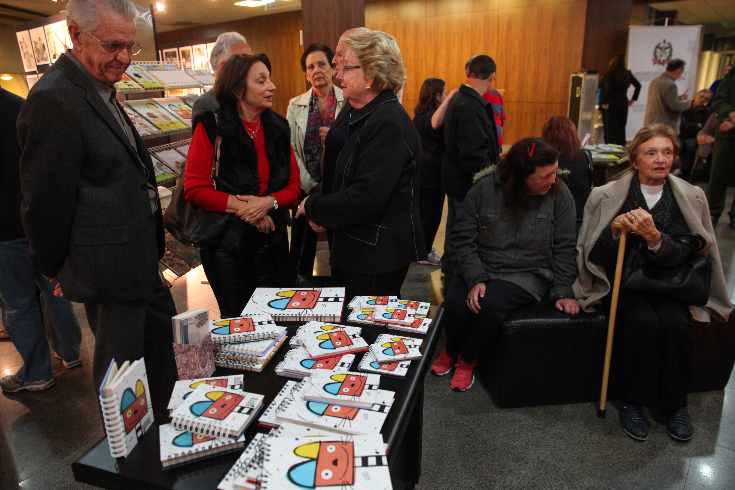 Lançamento dos produtos da COEPAD em parceria com deficientes intelectuais e o artista Luciano Martins. Foto: Eduardo Guedes de OliveiraAgência AL