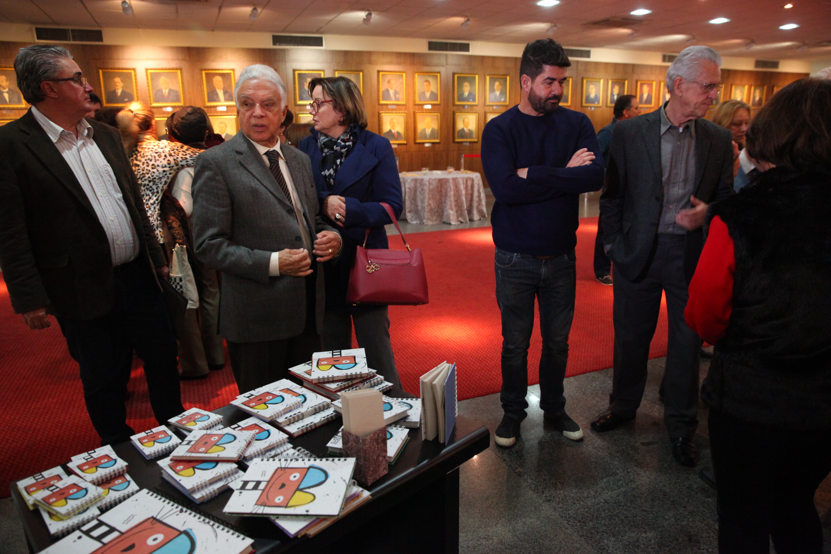 Lançamento dos produtos da COEPAD em parceria com deficientes intelectuais e o artista Luciano Martins. Foto: Eduardo Guedes de OliveiraAgência AL