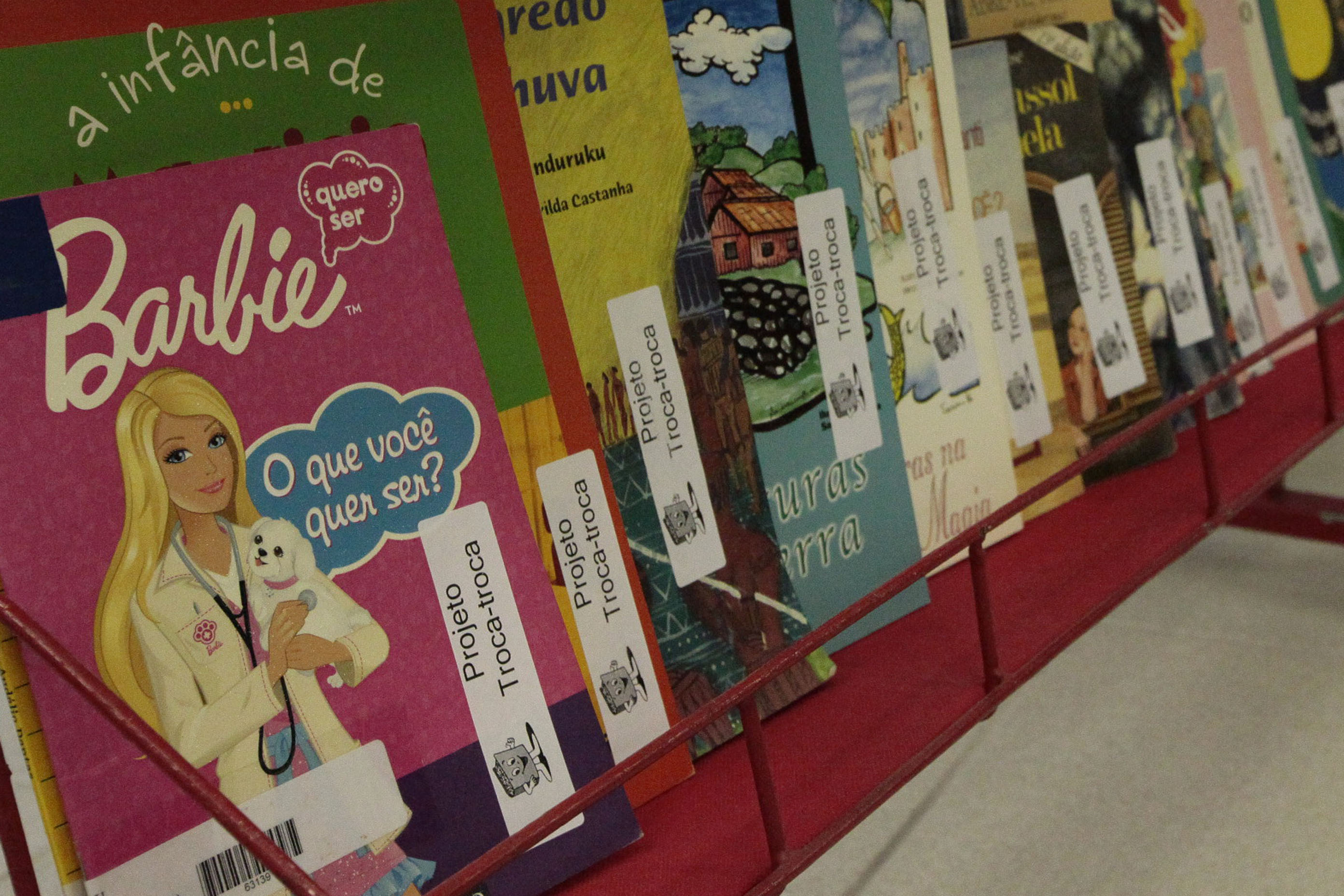 Projeto Troca-Troca de Livros Infanto-juvenis Biblioteca Pública De Santa Catarina. Foto: Laís Amorim / Agência AL
