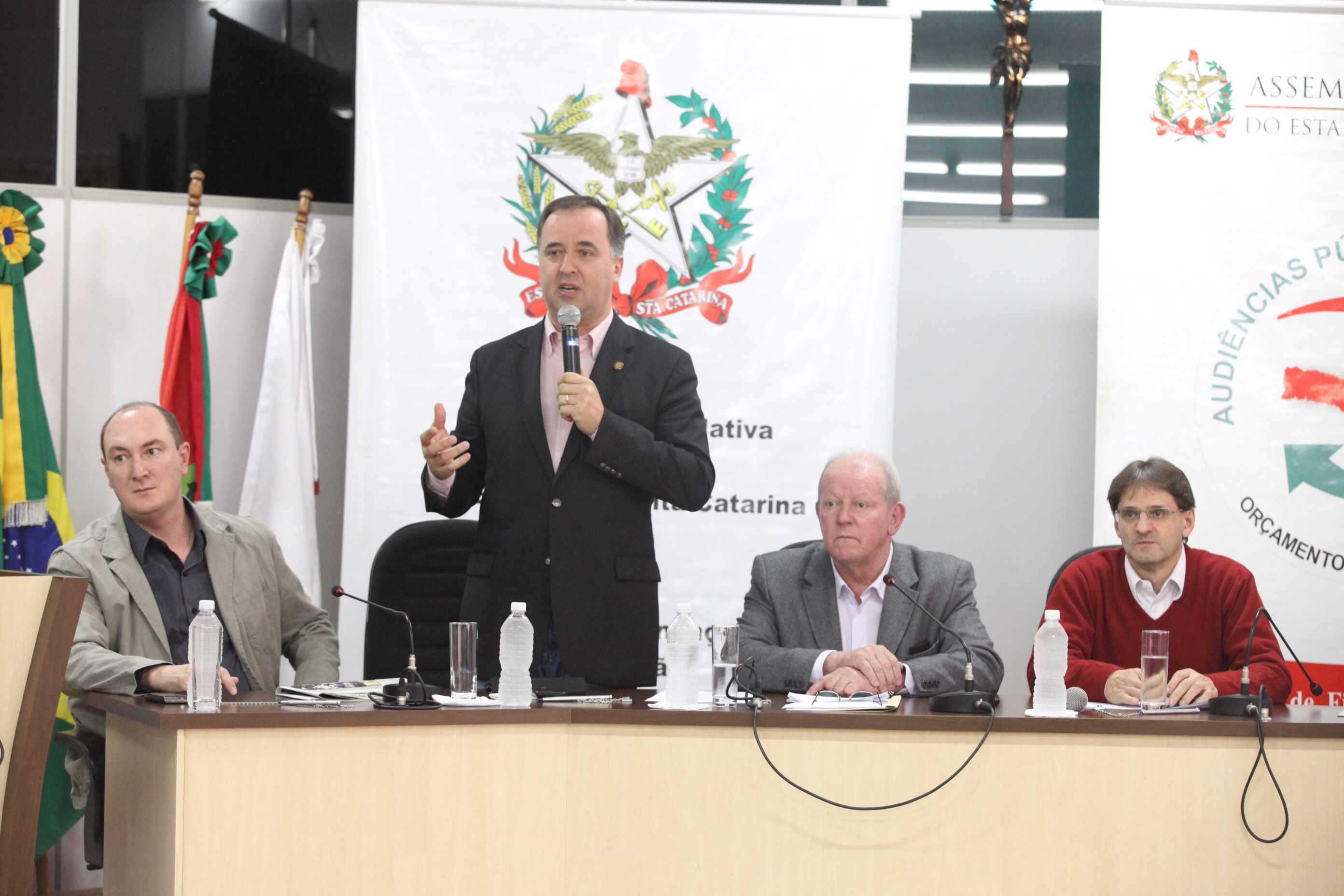 Orçamento Regionalizado - Xanxerê. Foto: Fábio Queiroz / Agência AL