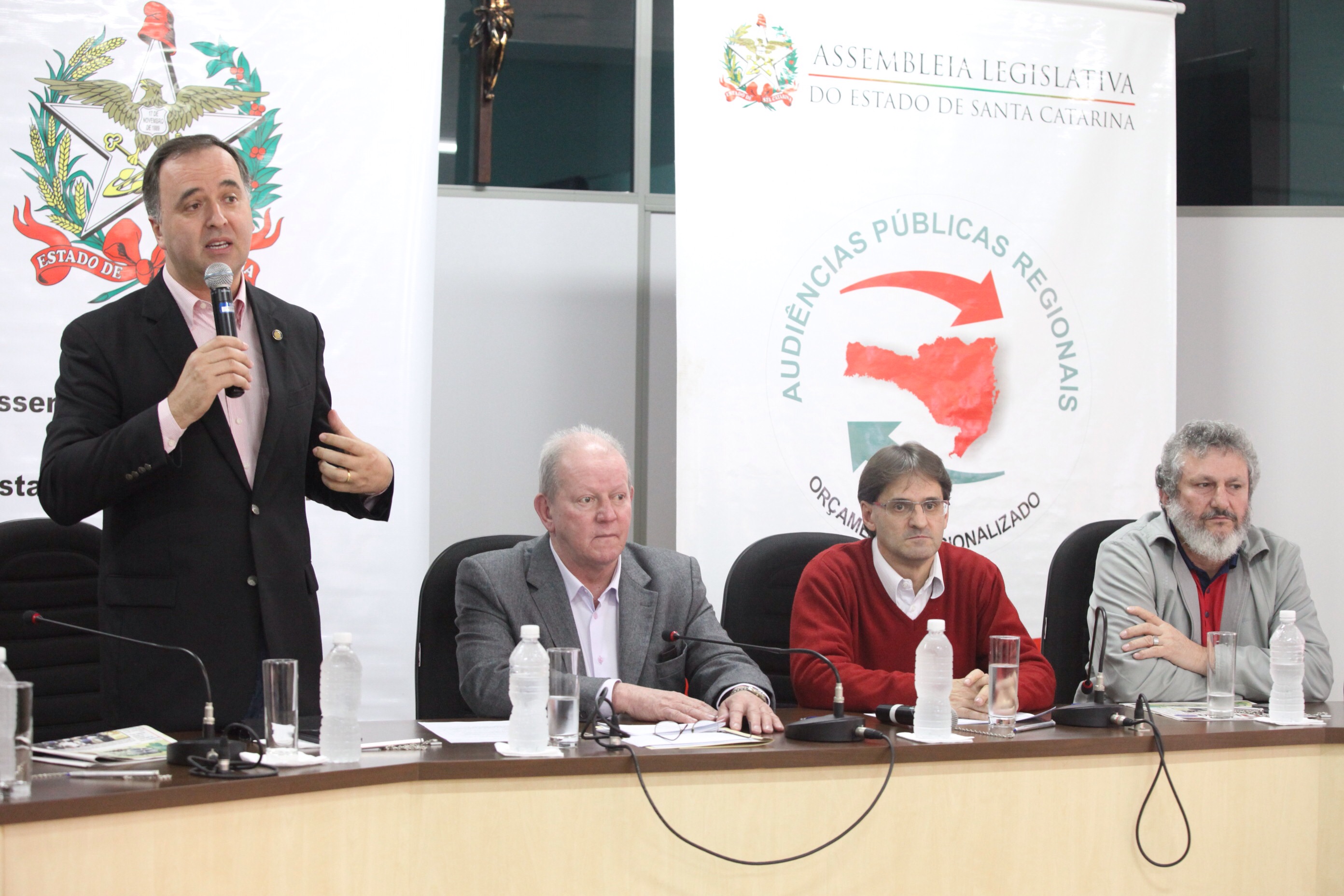 Orçamento Regionalizado - Xanxerê. Foto: Fábio Queiroz / Agência AL