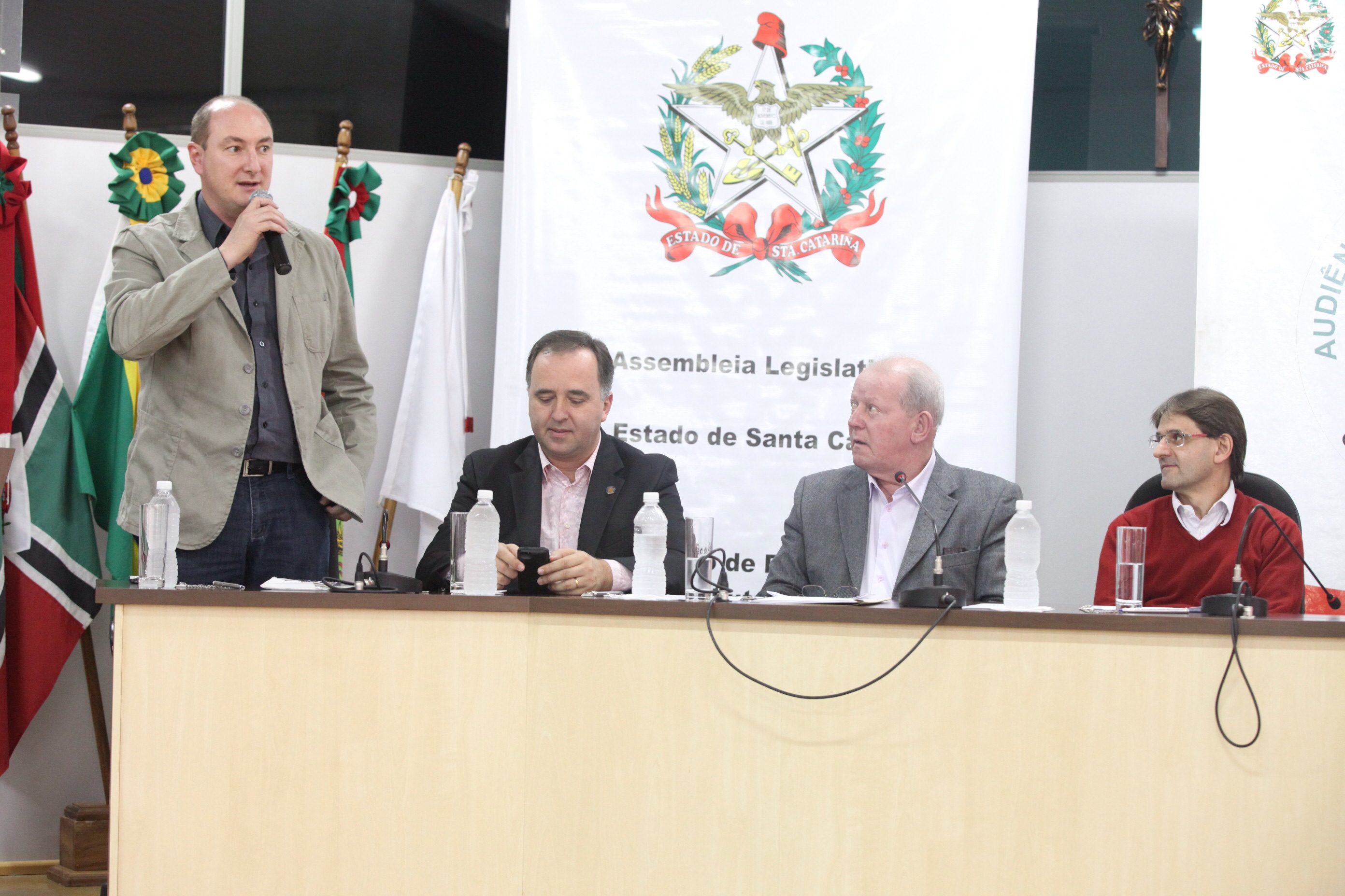 Orçamento Regionalizado - Xanxerê. Foto: Fábio Queiroz / Agência AL