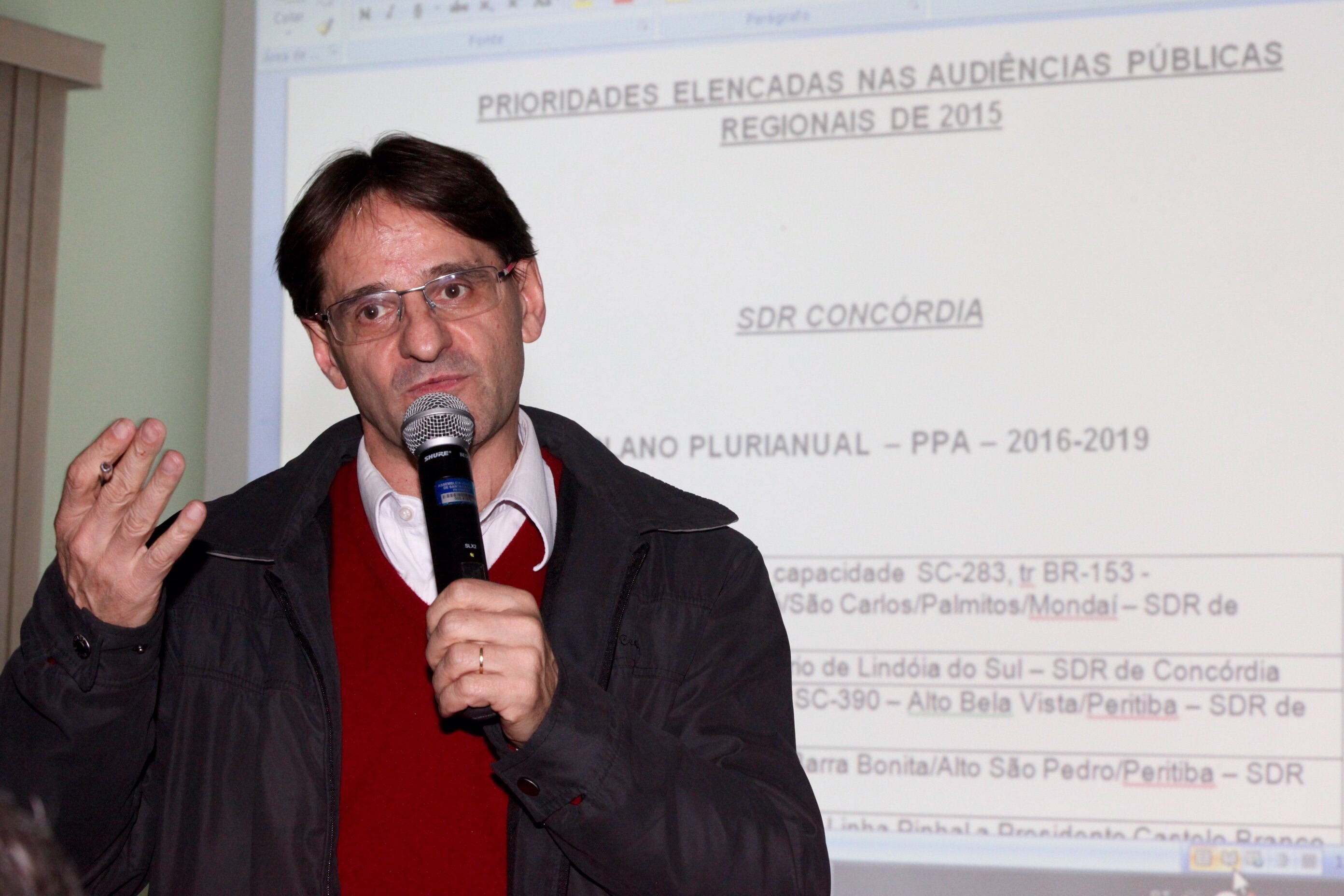 Orçamento Regionalizado - Concórdia. Foto: Fábio Queiroz / Agência AL