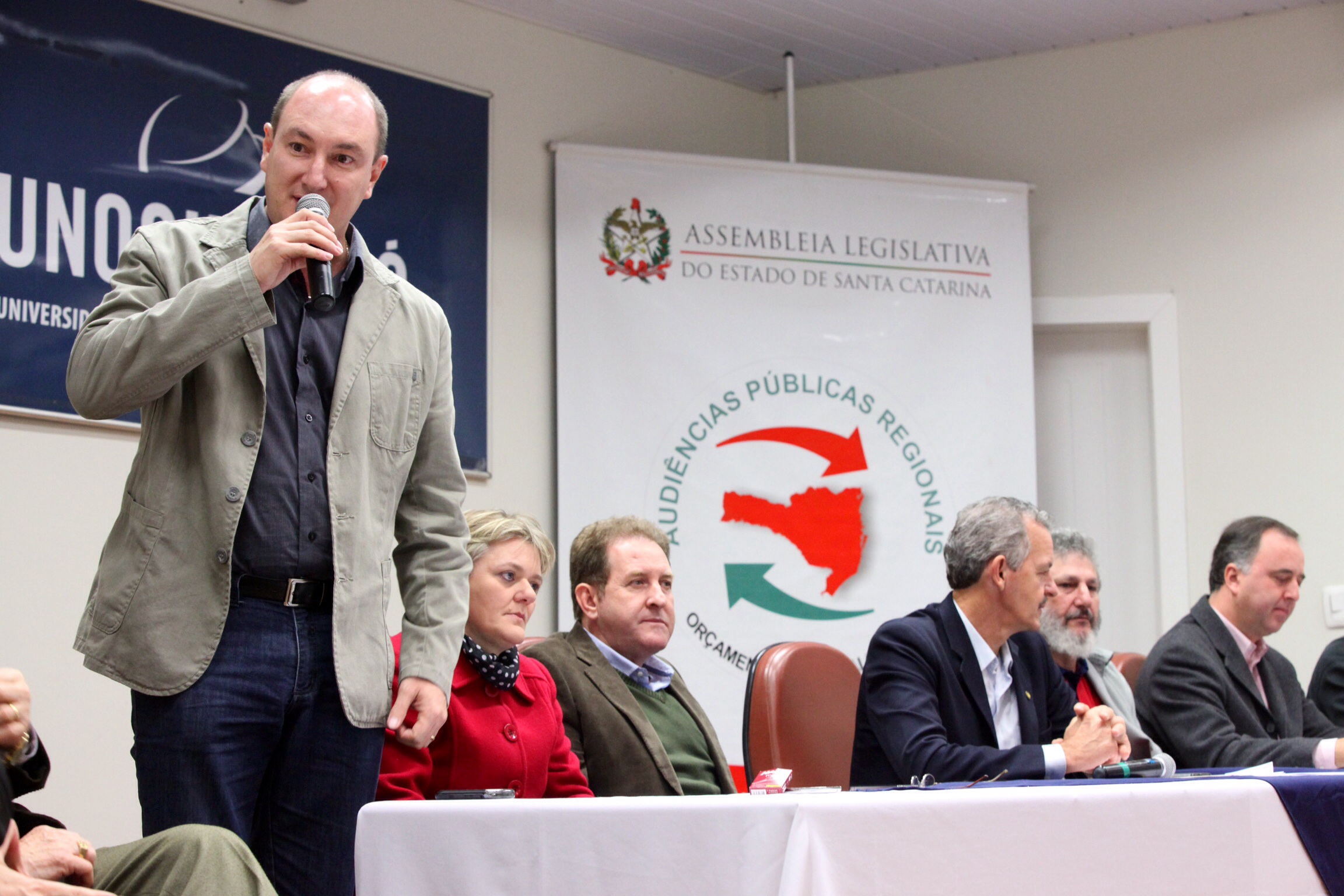 Orçamento Regionalizado - Chapecó. Foto: Fábio Queiroz / Agência AL