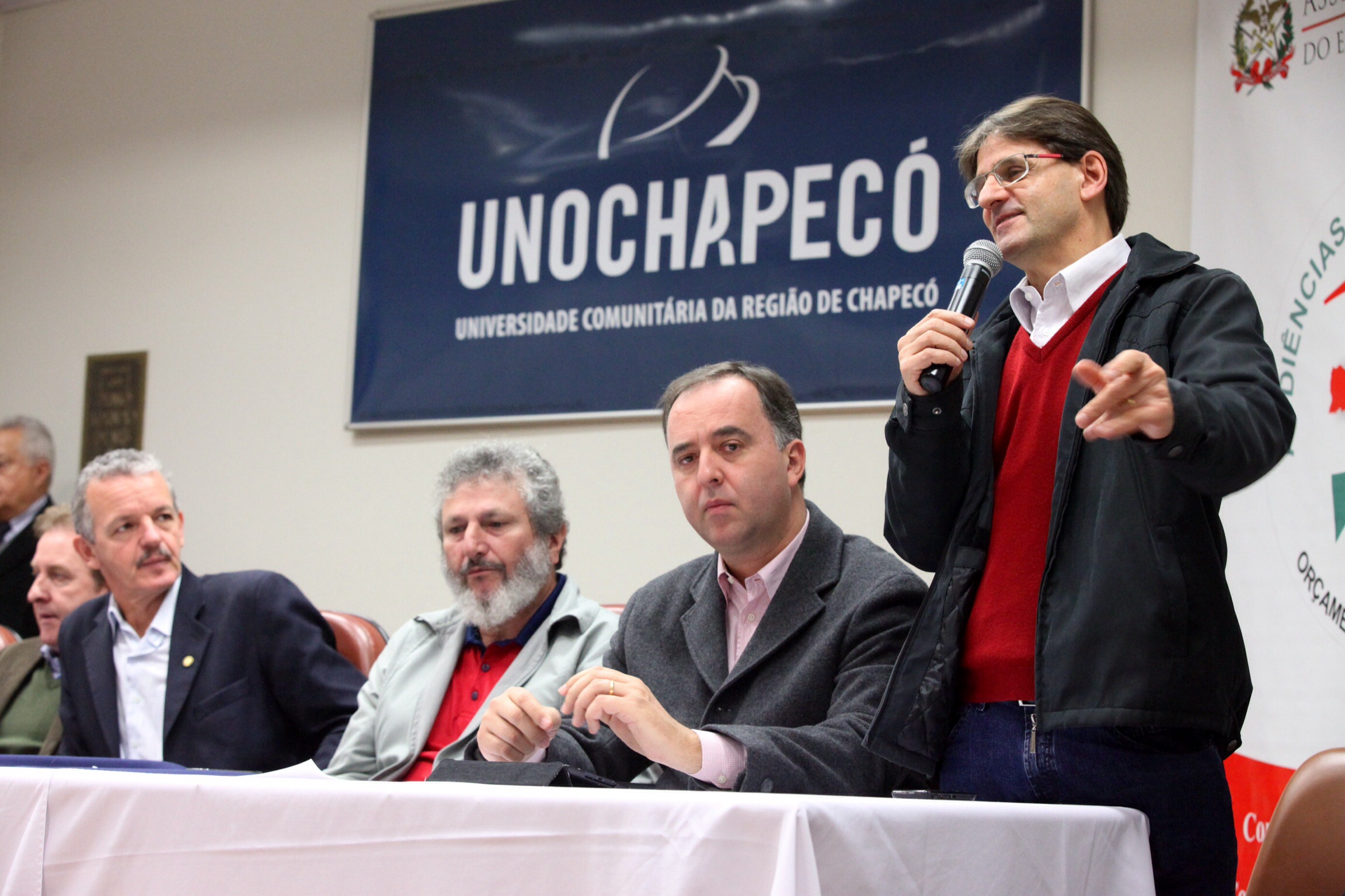 Orçamento Regionalizado - Chapecó. Foto: Fábio Queiroz / Agência AL