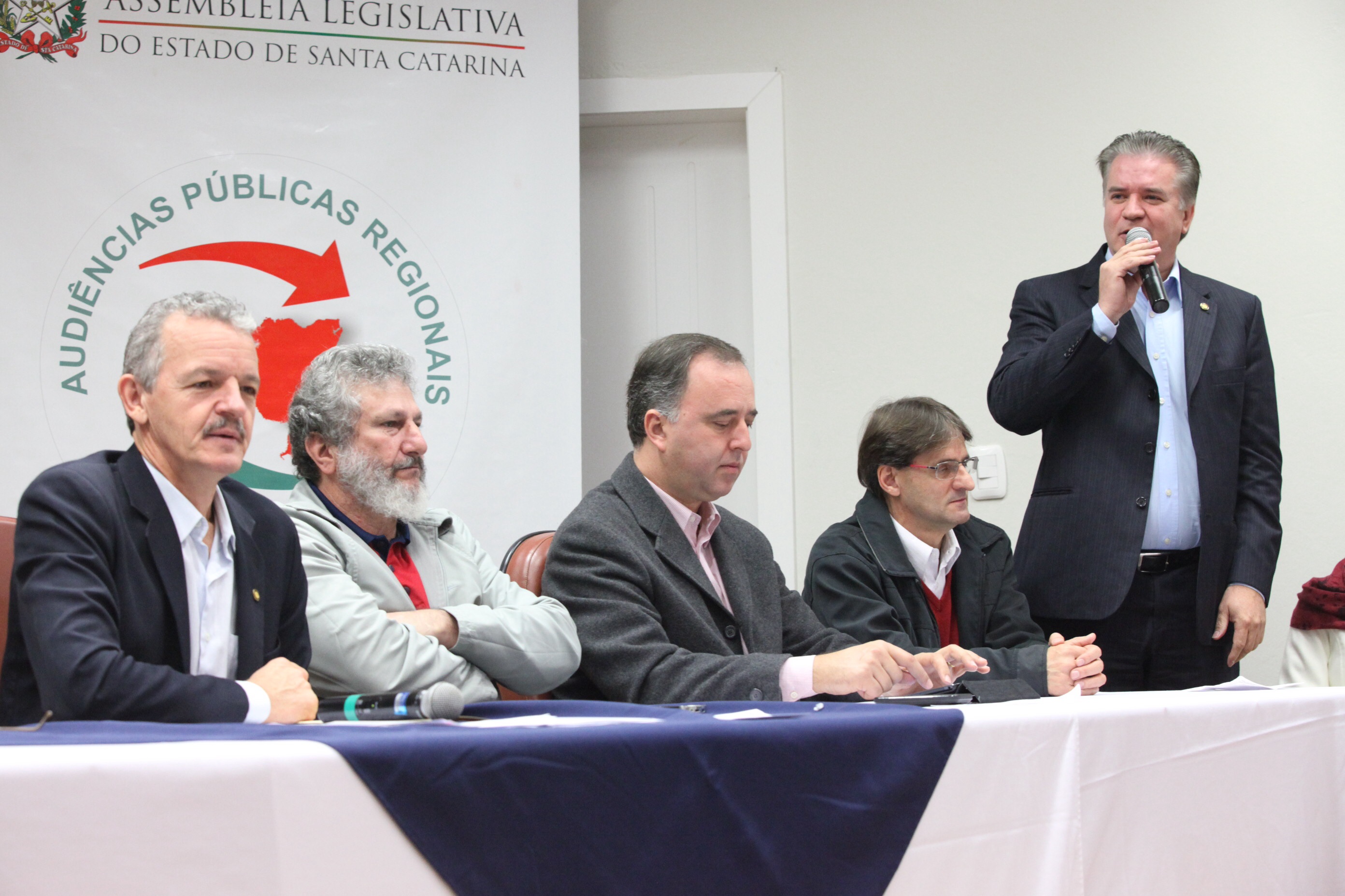 Orçamento Regionalizado - Chapecó. Foto: Fábio Queiroz / Agência AL