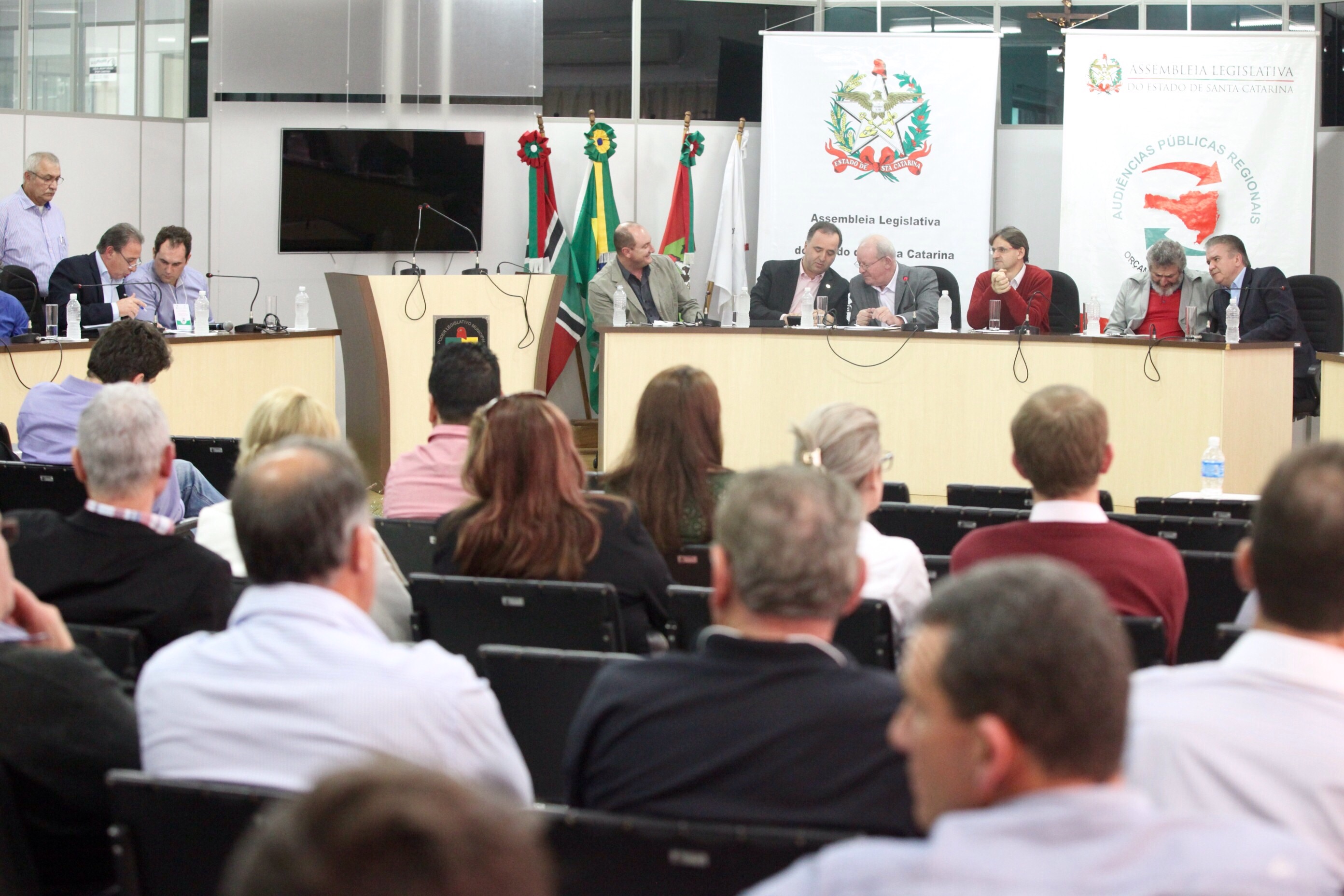 Orçamento Regionalizado - Xanxerê. Foto: Fábio Queiroz / Agência AL