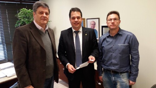 Deputado Rodrigo Minotto confirma construção de Complexo de Segurança em Forquilhinha