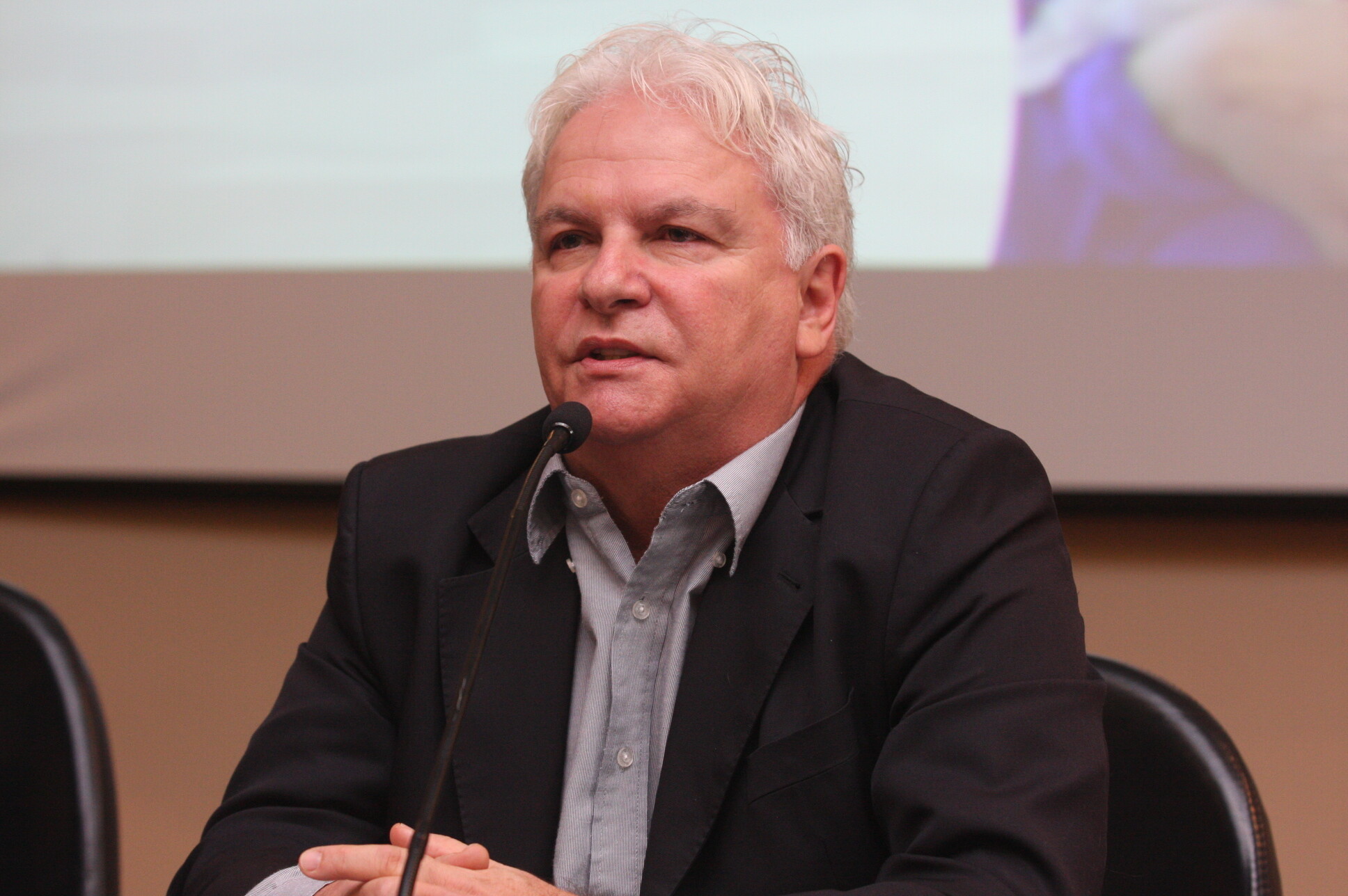 Clésio Espezim, representante da Secretaria de Estado da Saúde