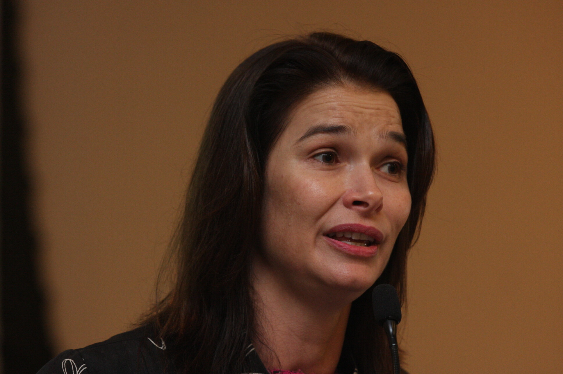 Angela Albino, secretária de Estado de Assistência Social
