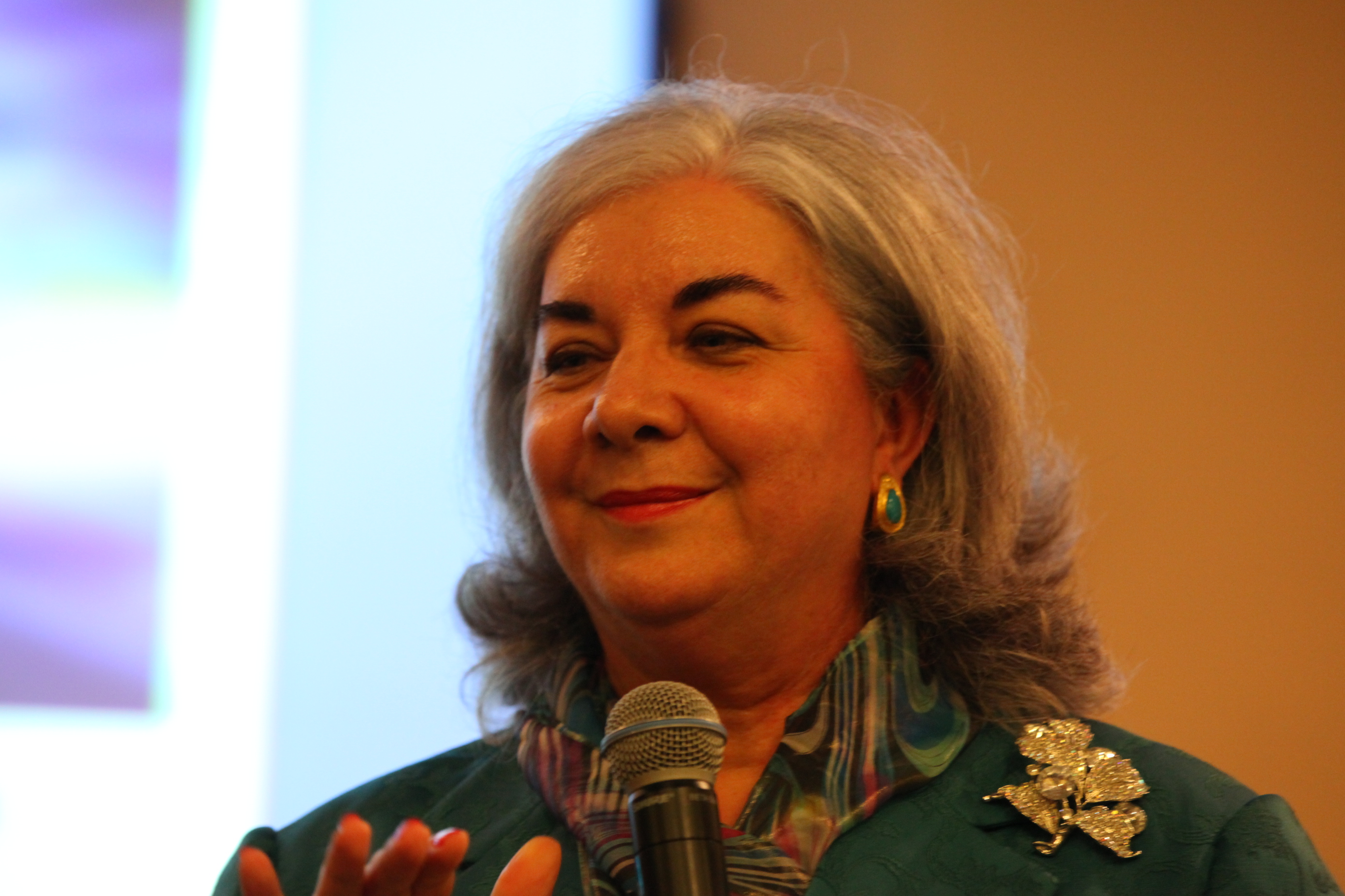 1º Congresso sobre o Parto Humanizado. Maria Glória Drittrich. Foto: Eduardo Guedes de Oliveira
