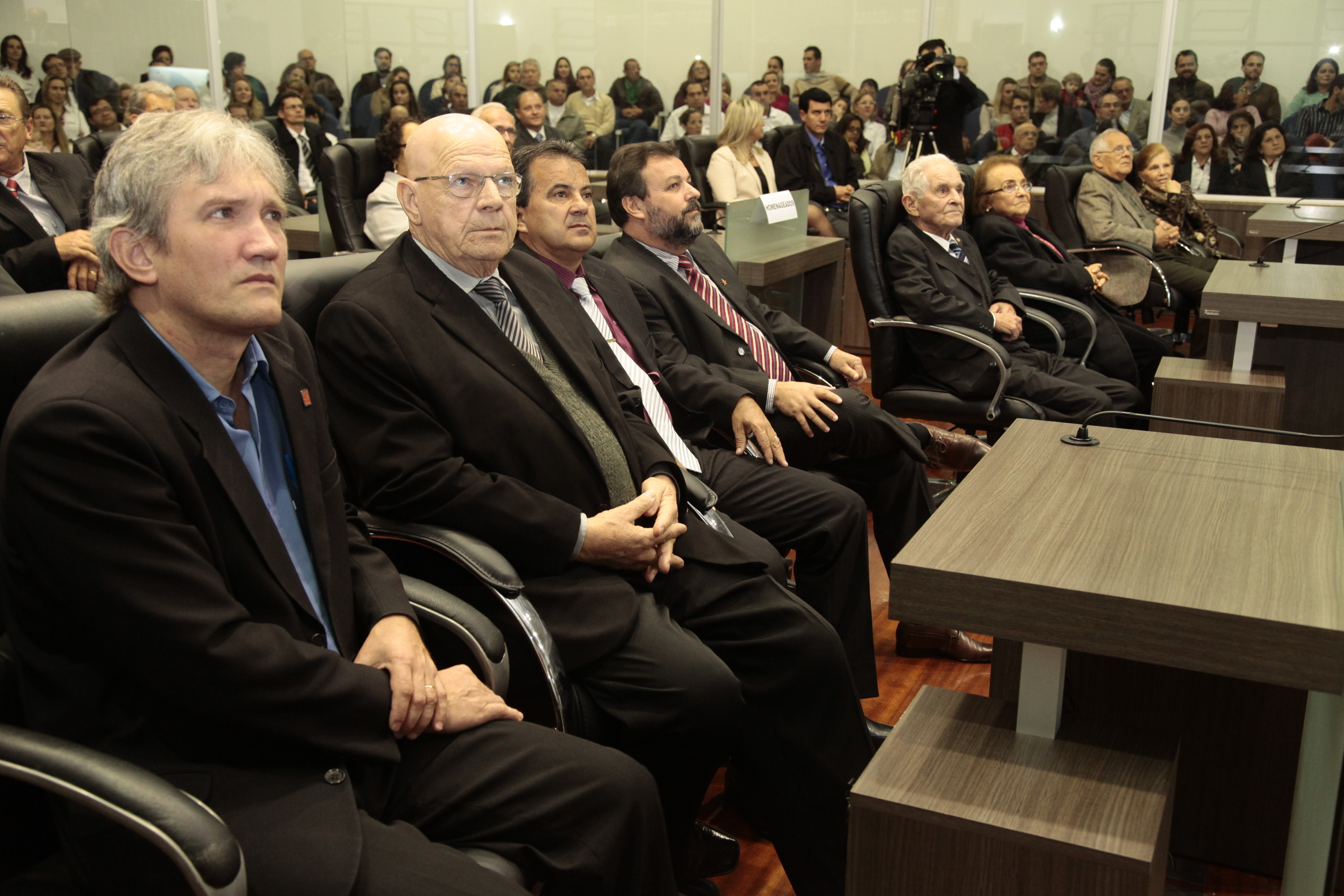 Sessão Solene em homenagem ao Colégio Murialdo pela passagem dos seus 60 anos de fundação. Foto: Miriam Zomer/Agência AL