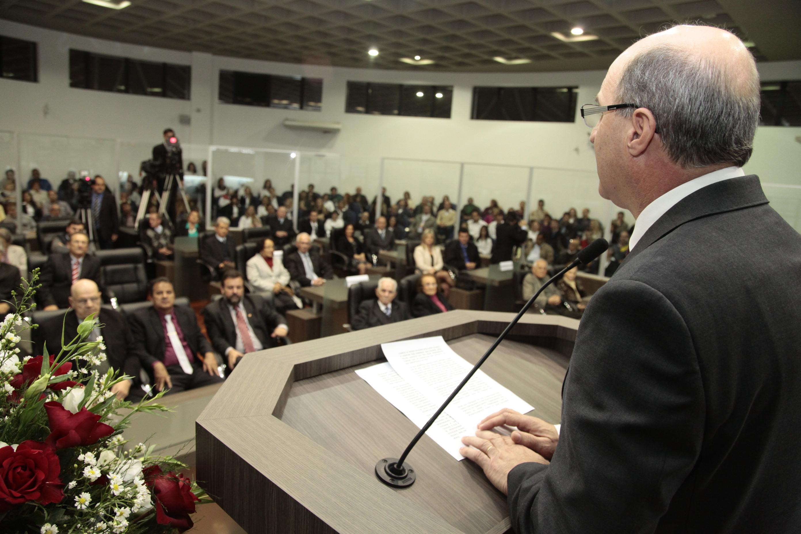 Sessão Solene em homenagem ao Colégio Murialdo pela passagem dos seus 60 anos de fundação. Foto: Miriam Zomer/Agência AL