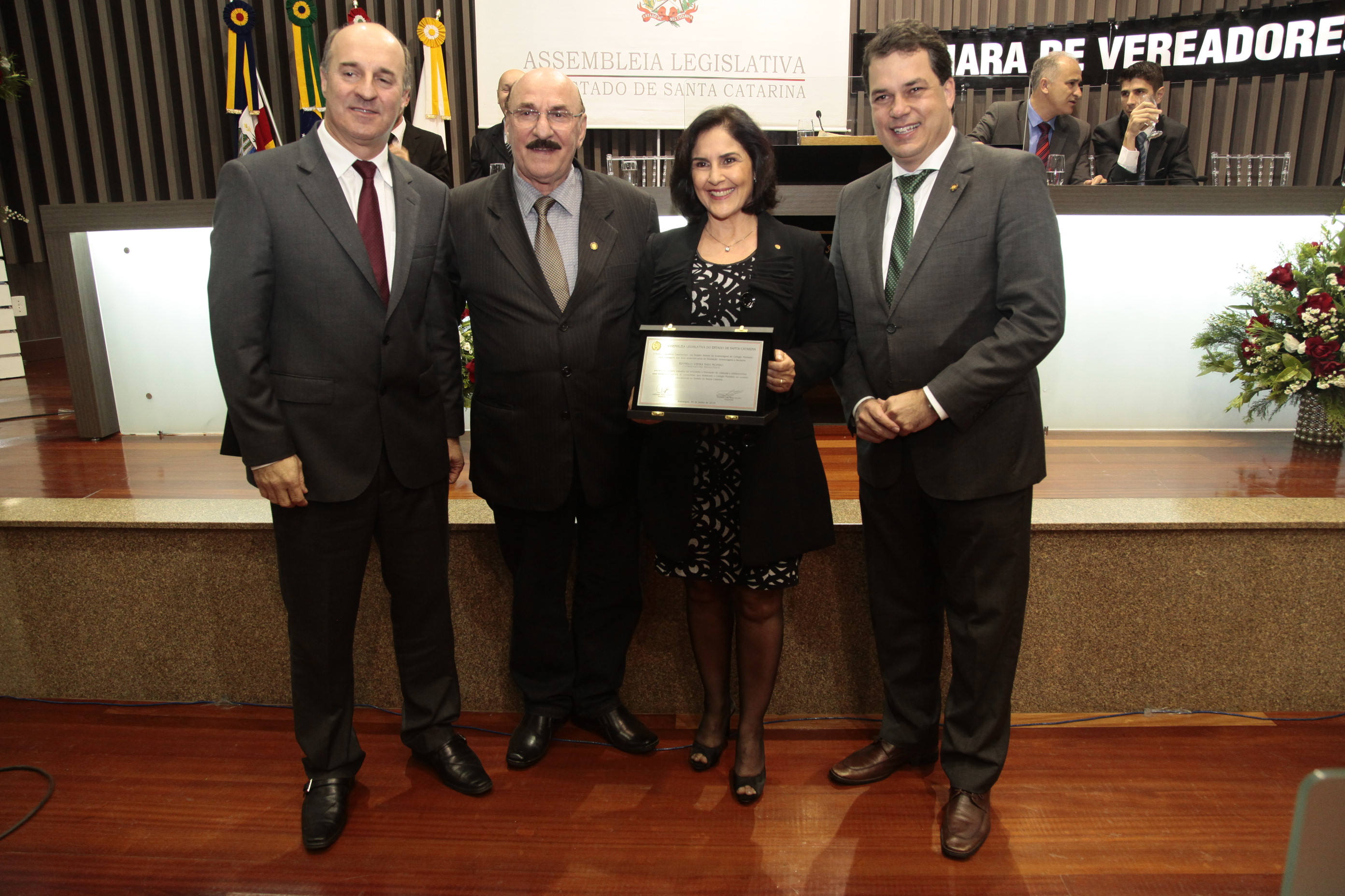 Sessão Solene em homenagem ao Colégio Murialdo pela passagem dos seus 60 anos de fundação. Foto: Miriam Zomer/Agência AL