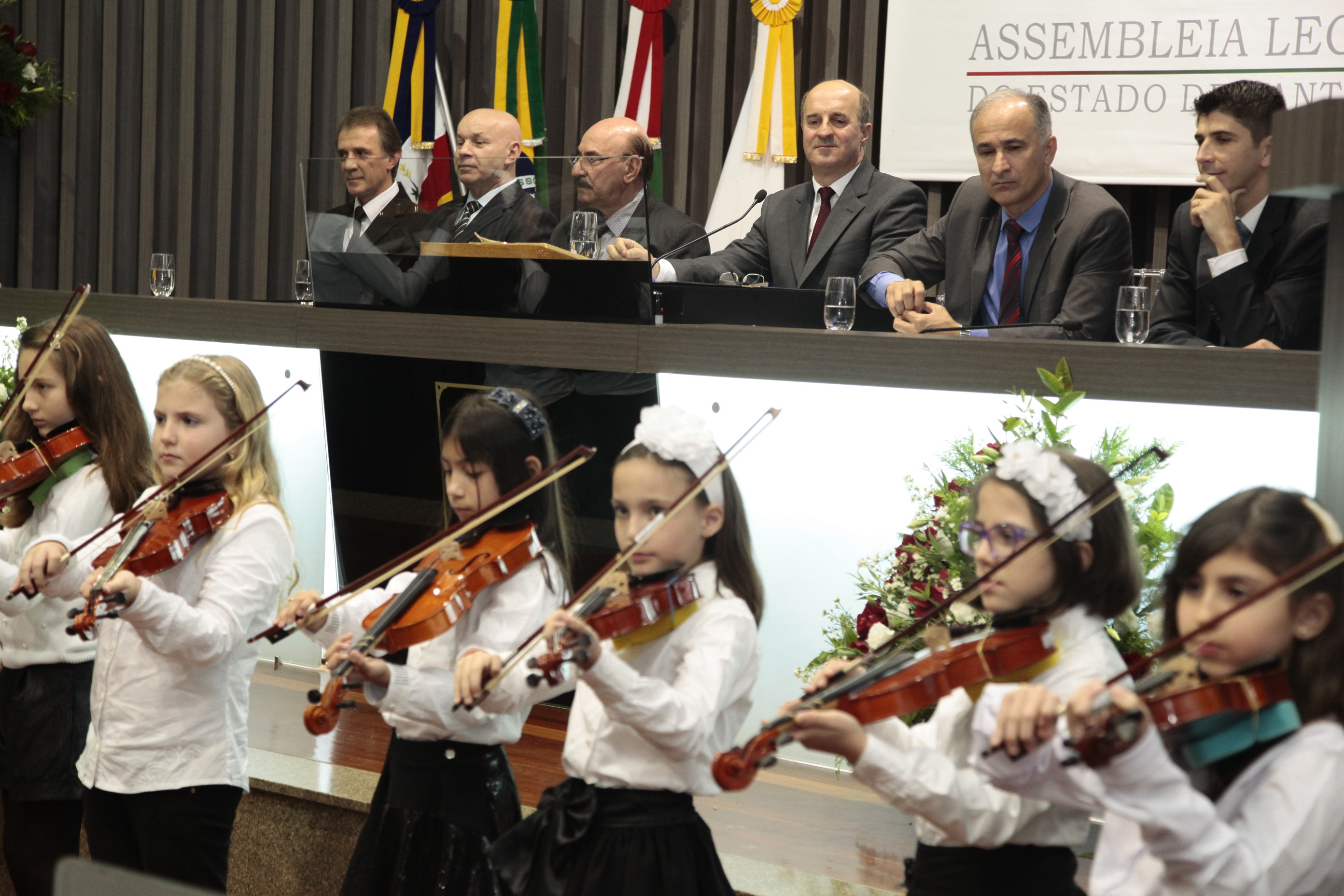 Sessão Solene em homenagem ao Colégio Murialdo pela passagem dos seus 60 anos de fundação. Foto: Miriam Zomer/Agência AL