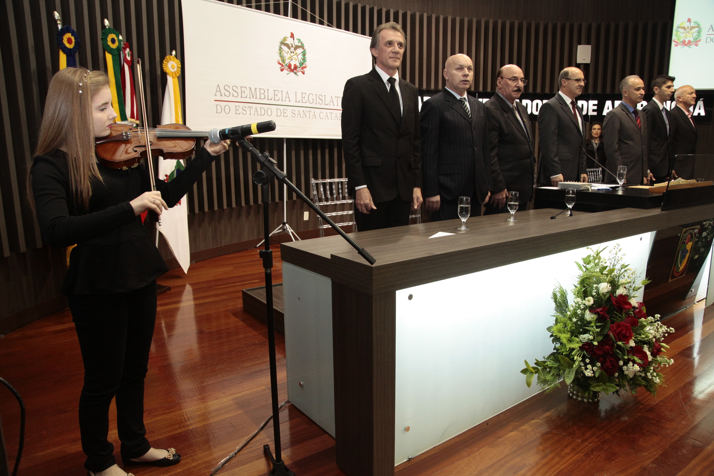 Sessão Solene em homenagem ao Colégio Murialdo pela passagem dos seus 60 anos de fundação. Foto: Miriam Zomer/Agência AL