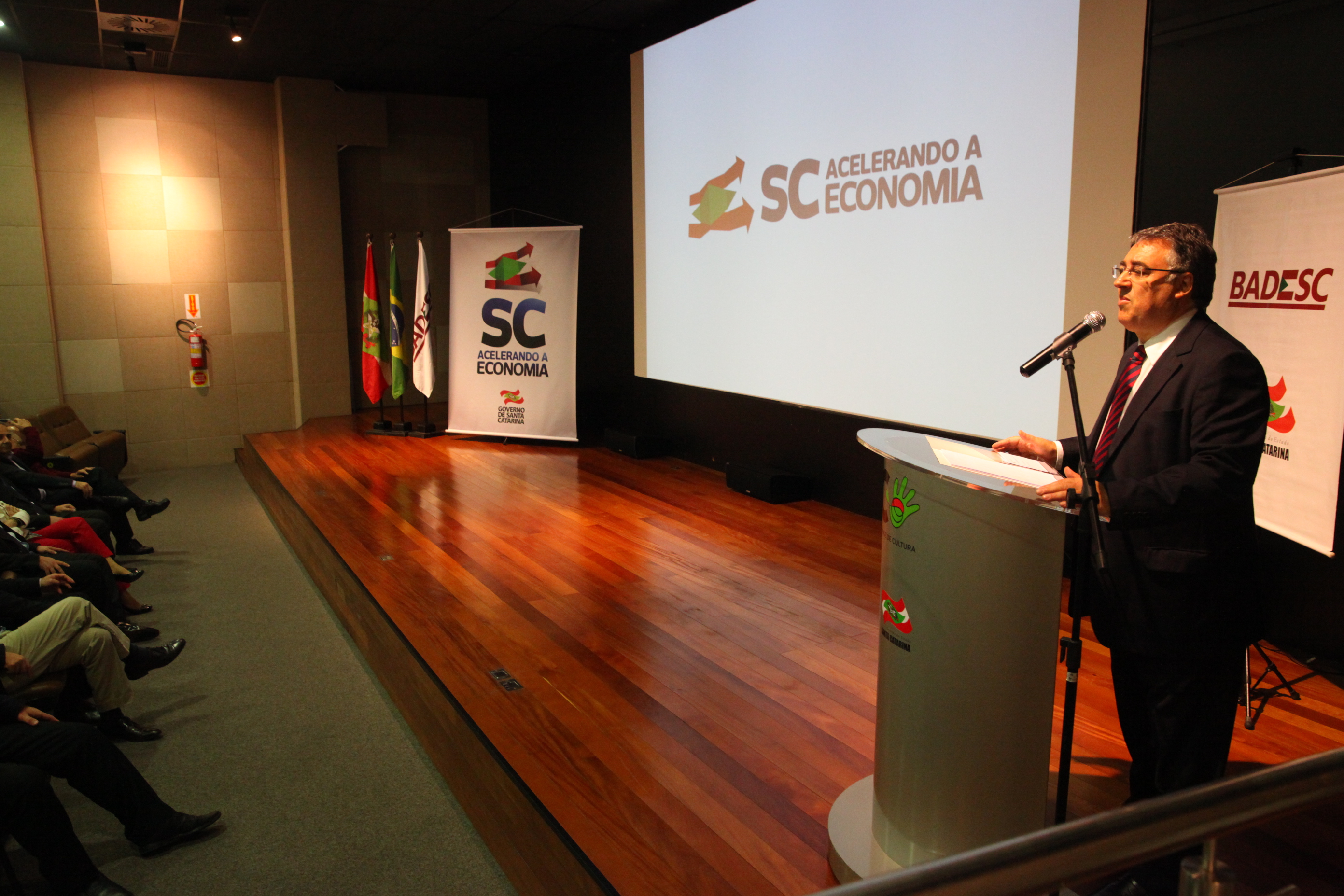 Liberação Recursos Badesc_foto Eduardo Guedes de Oliveira / Agência AL