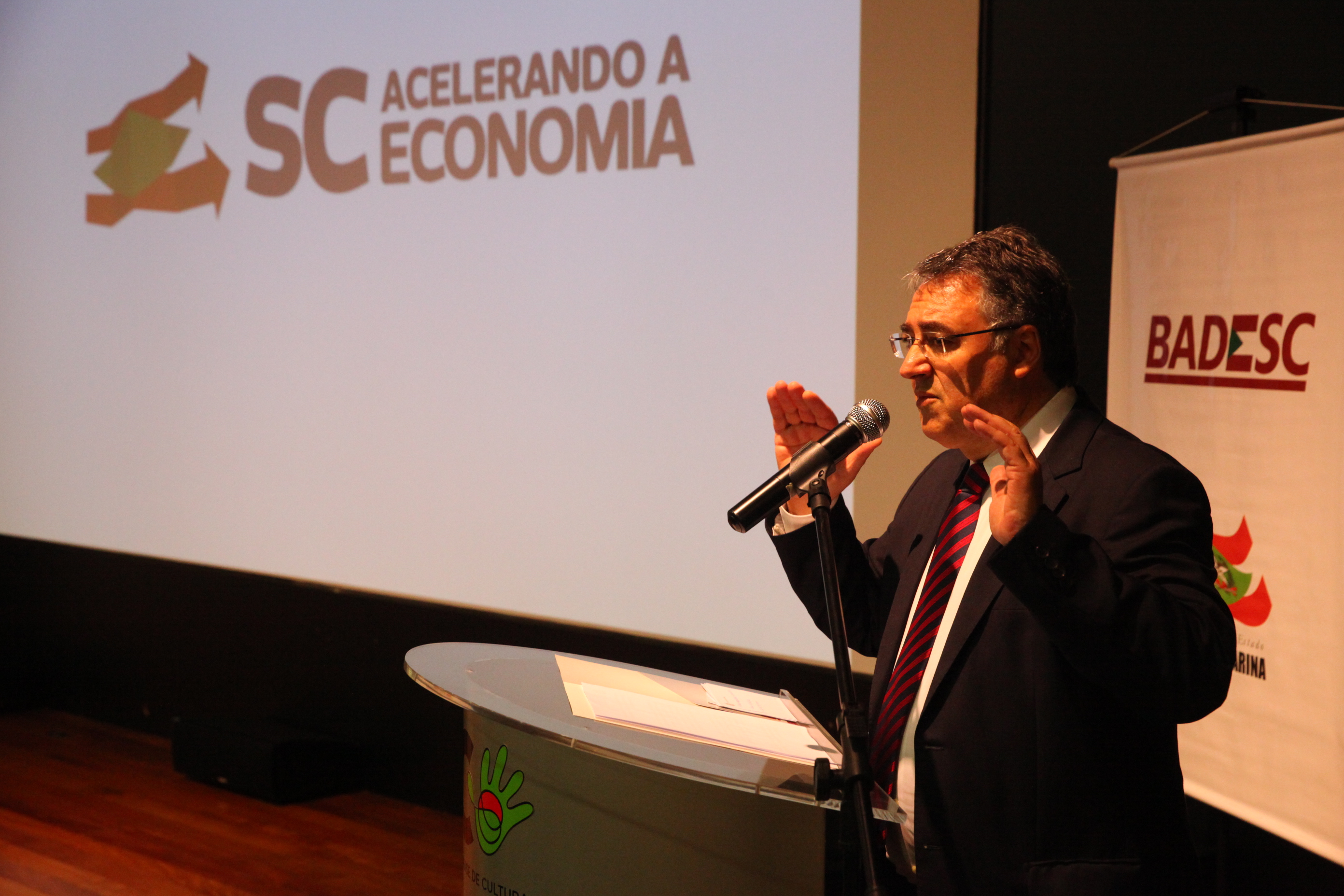 Liberação Recursos Badesc_foto Eduardo Guedes de Oliveira / Agência AL
