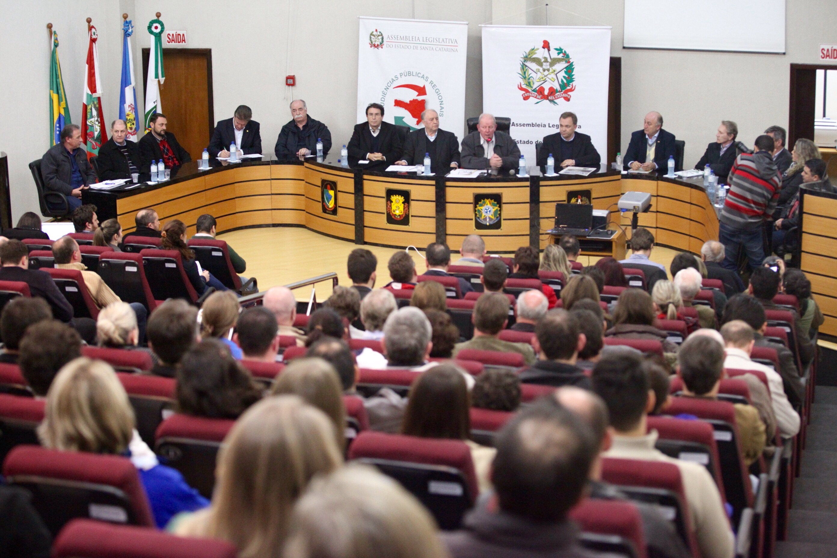 Orçamento Regionalizado - Videira. Foto: Fábio Queiroz / Agência AL