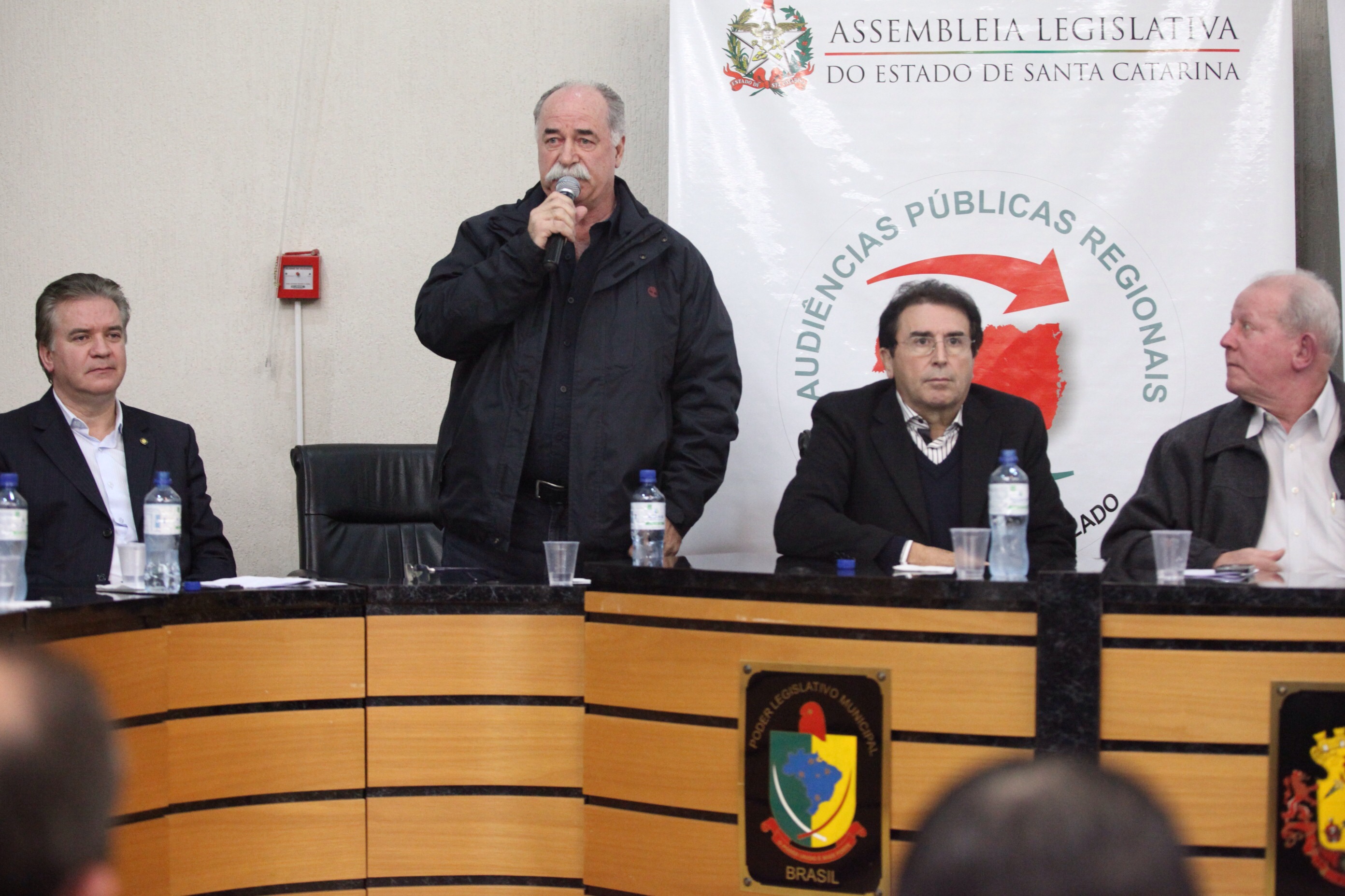 Orçamento Regionalizado - Videira. Foto: Fábio Queiroz / Agência AL