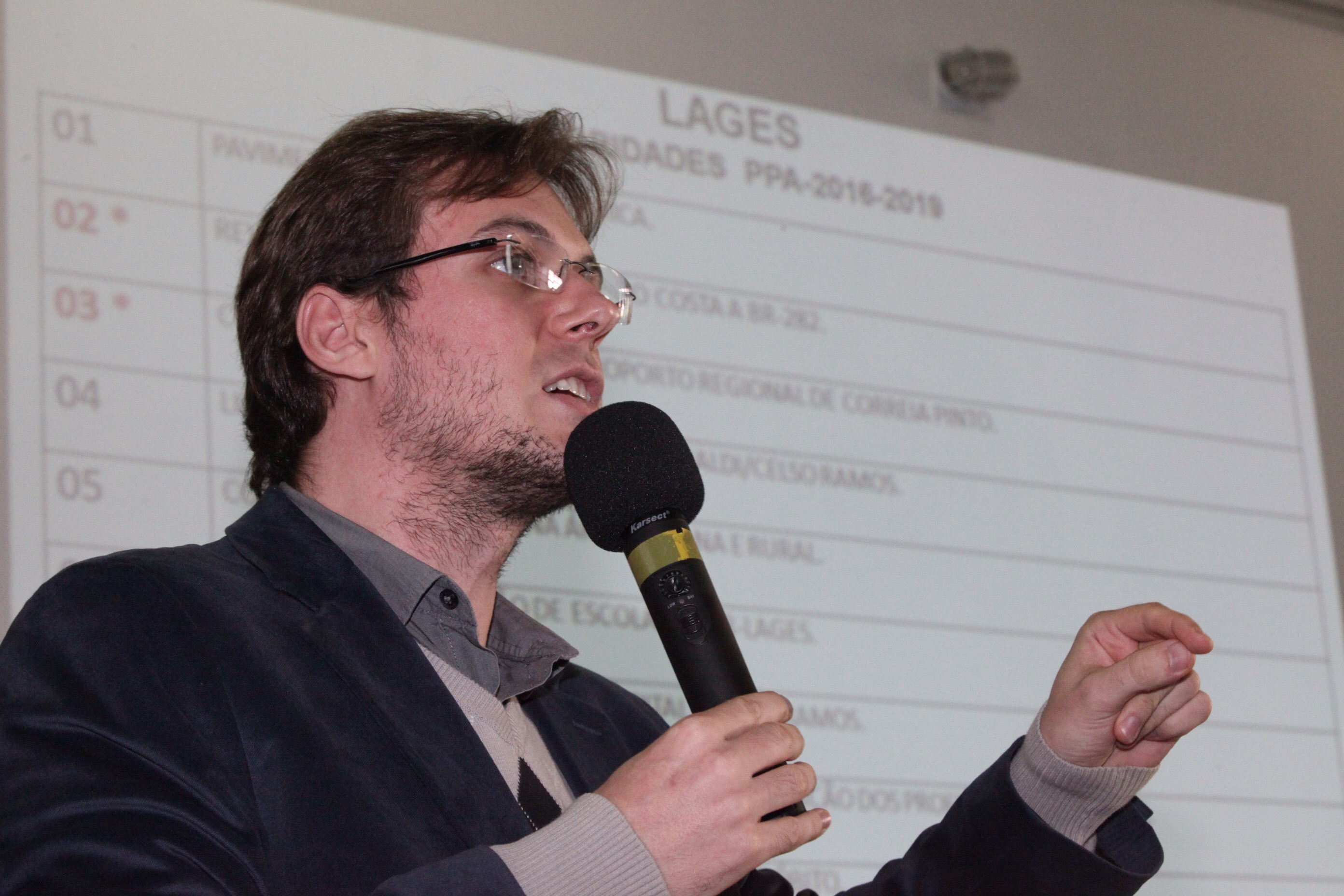 Orçamento Regionalizado - Lages. Foto: Fábio Queiroz / Agência AL