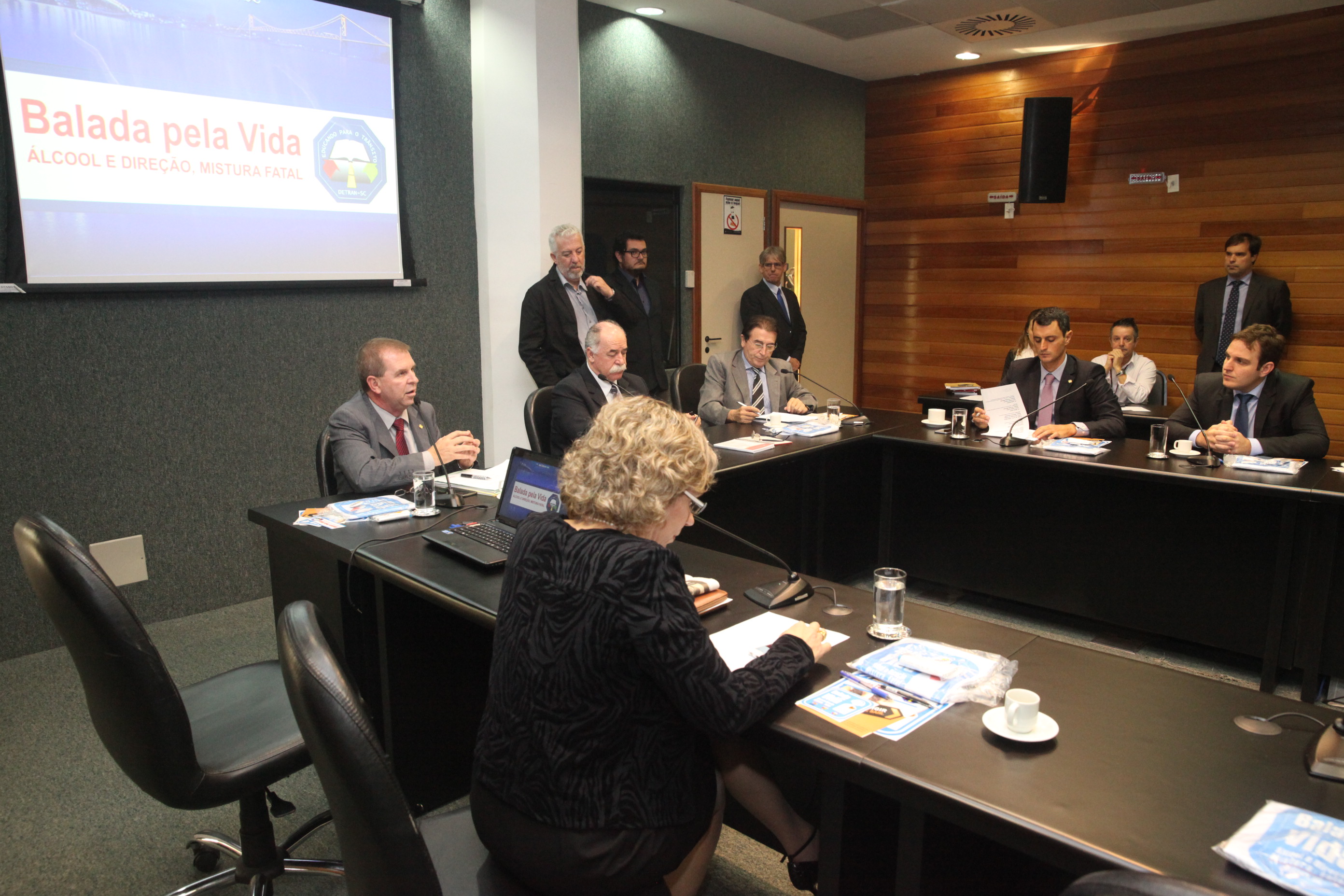 Reunião da Comissão de Segurança Pública. Foto: Fábio Queiroz / Agência AL