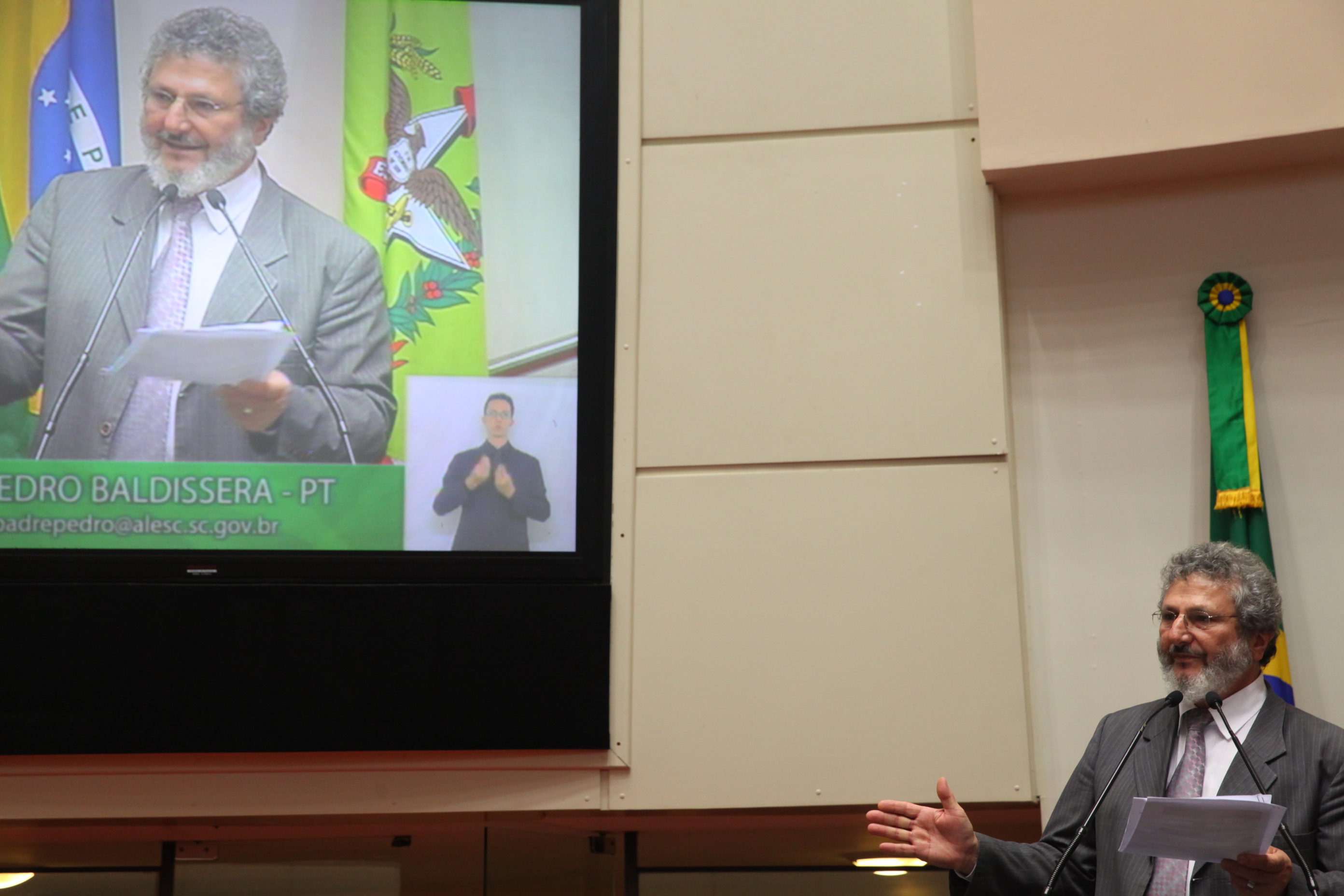 dp Padre Pedro Baldissera PT_ Foto Eduardo Guedes de Oliveira / Agência AL