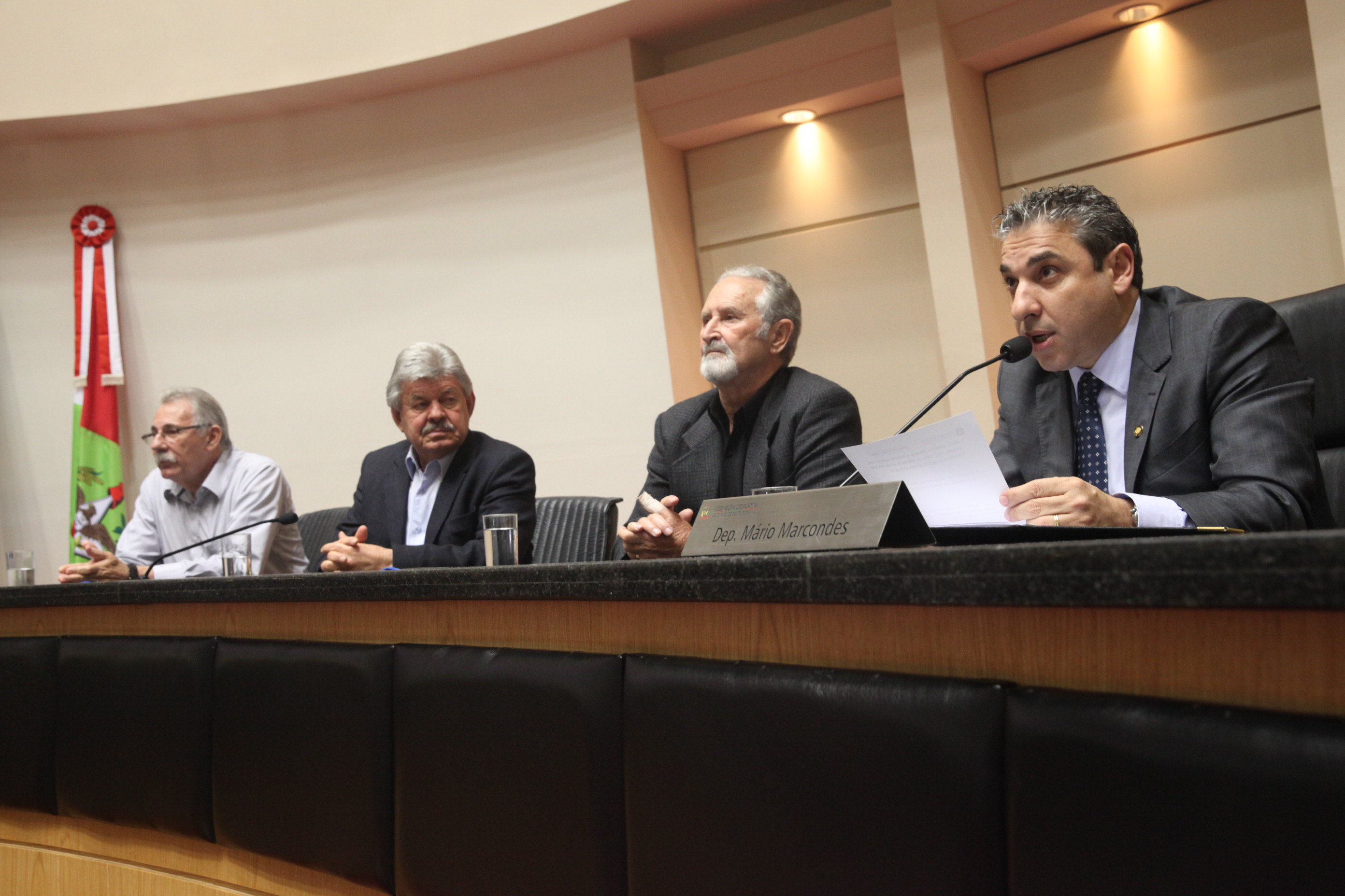 Sessão Especial em homenagem aos motoristas da Alesc. Foto: Fábio Queiroz / Agência AL
