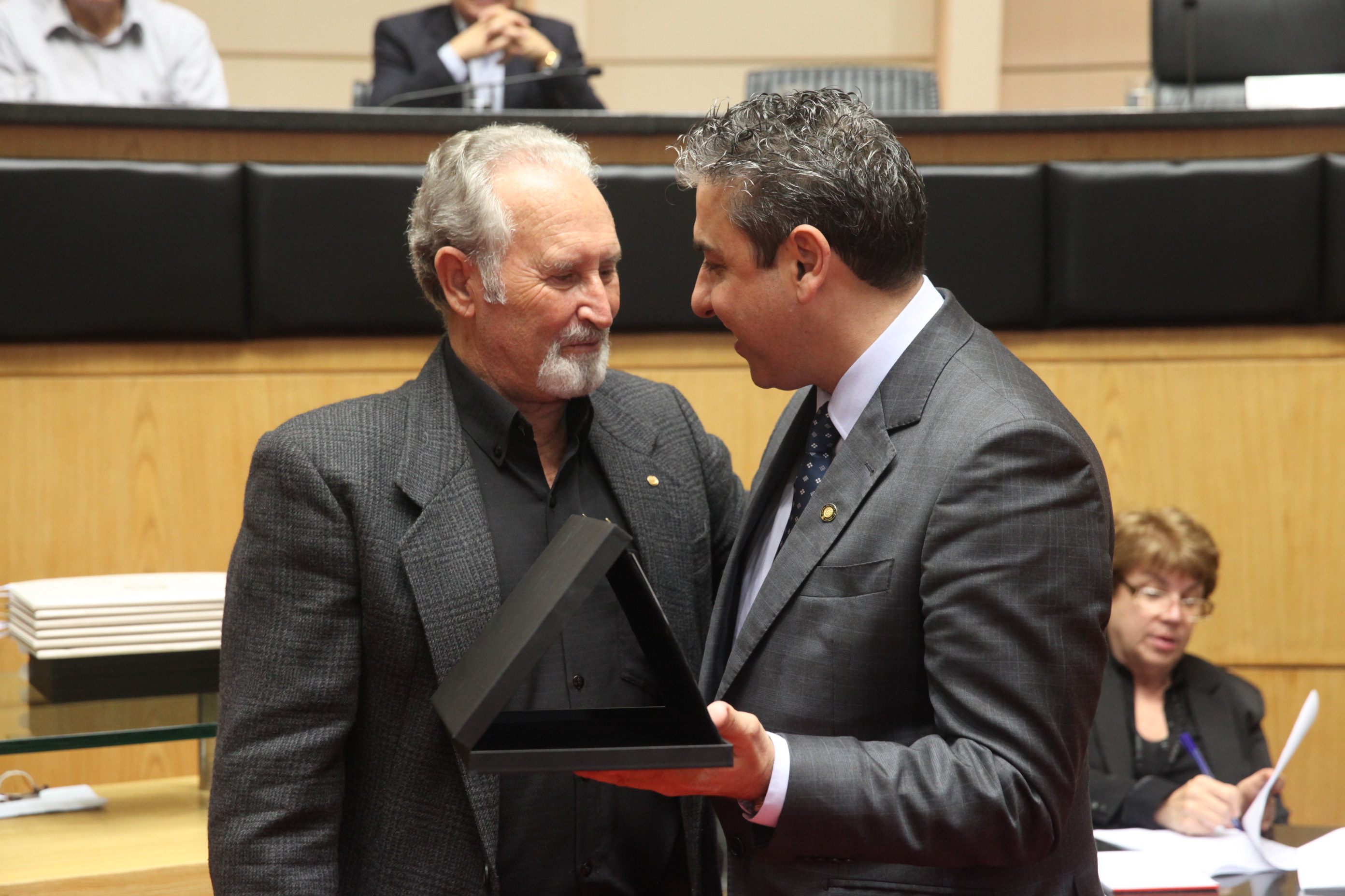 Sessão Especial em homenagem aos motoristas da Alesc. Foto: Fábio Queiroz / Agência AL