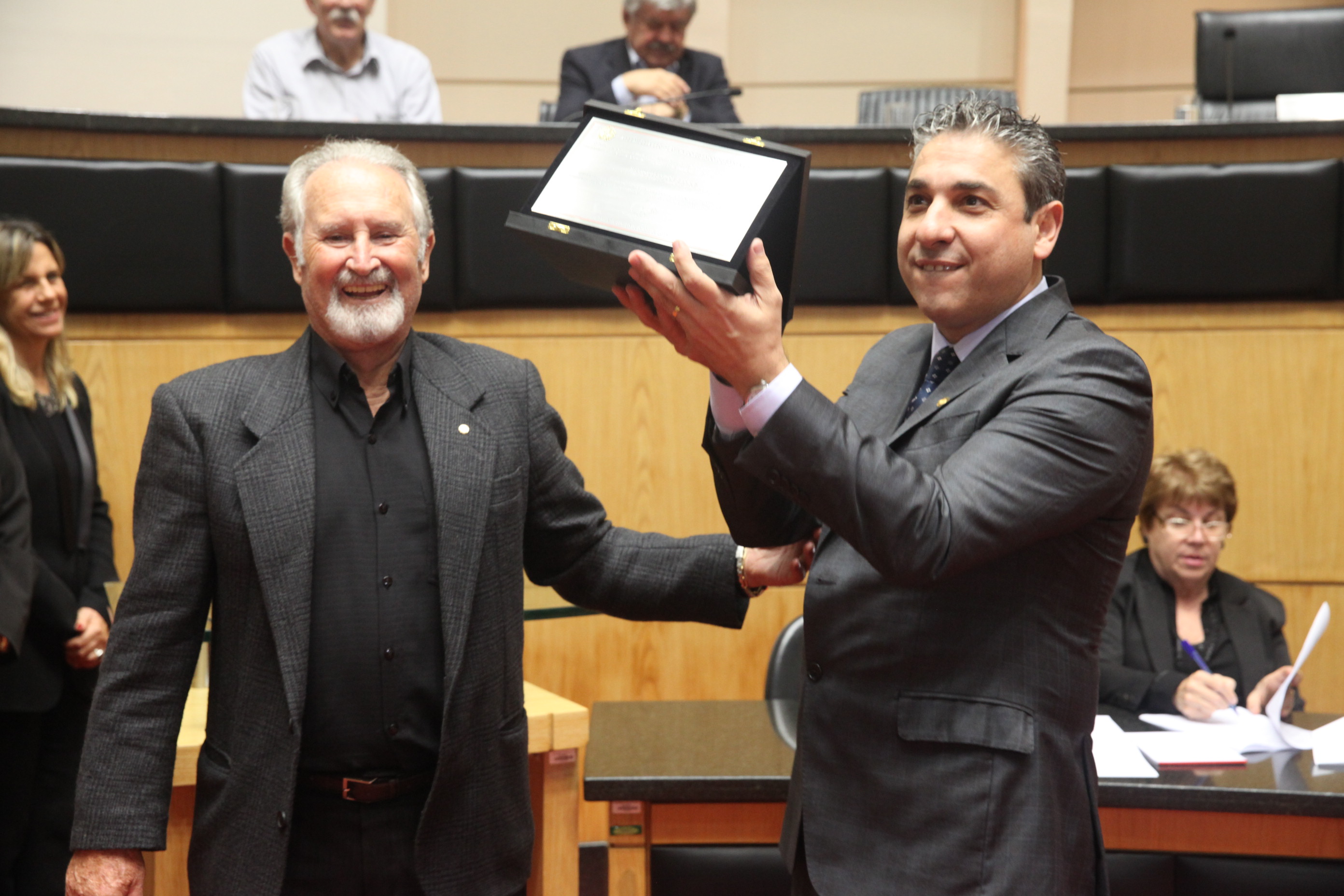 Sessão Especial em homenagem aos motoristas da Alesc. Foto: Fábio Queiroz / Agência AL