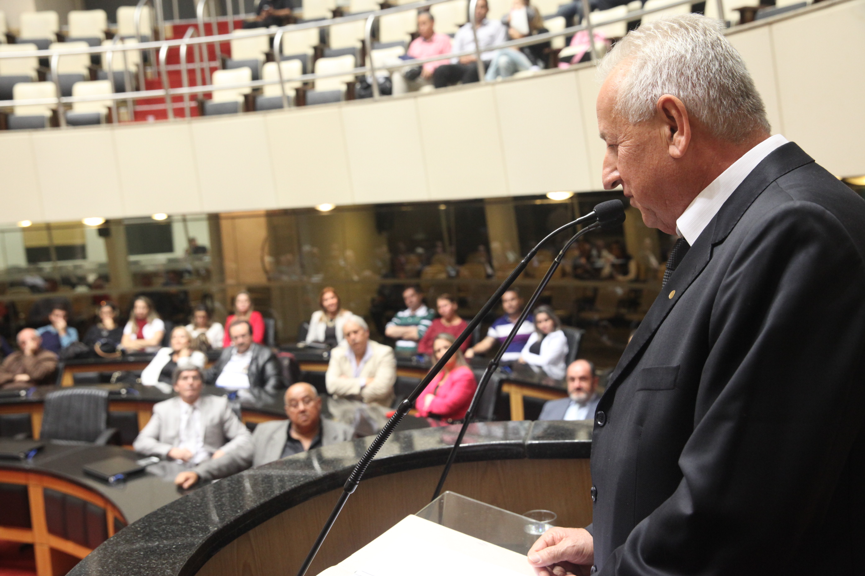 Sessão Especial em homenagem aos motoristas da Alesc. Foto: Fábio Queiroz / Agência AL