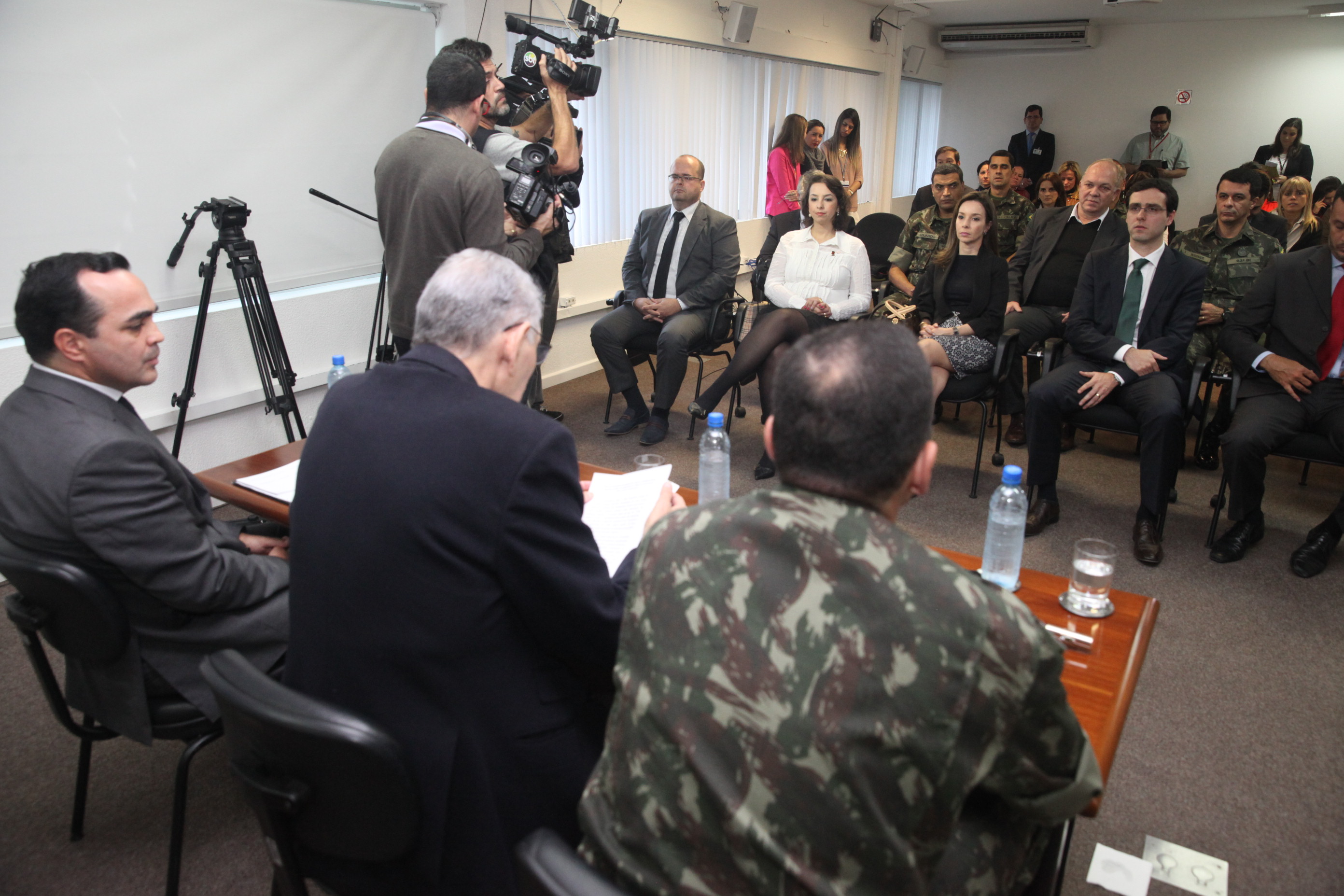 TRE e Exército assinam termo de cooperação para cadastramento biométrico de eleitores. Foto: Fábio Queiroz / Agência AL