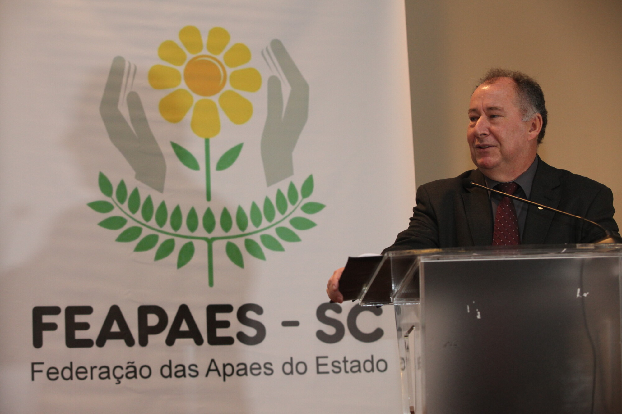 Julio Cesar de Aguiar, presidente da Feapaes