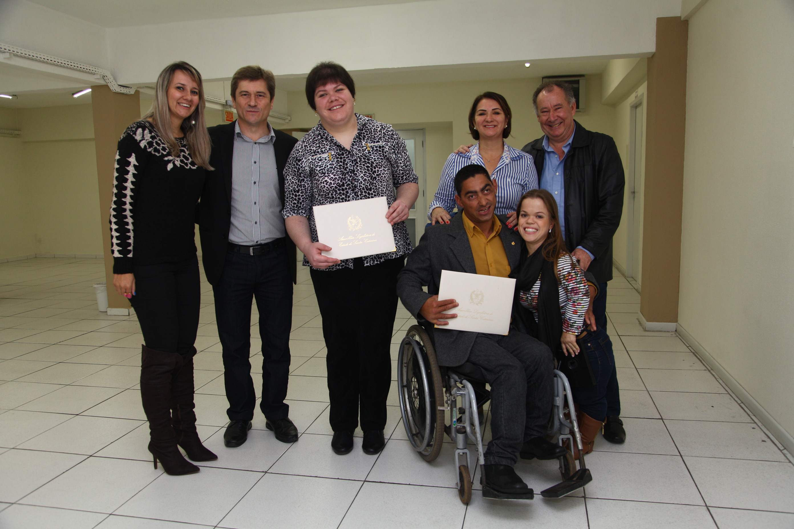 Entrega de Certificados aos Autodefensores da APAE