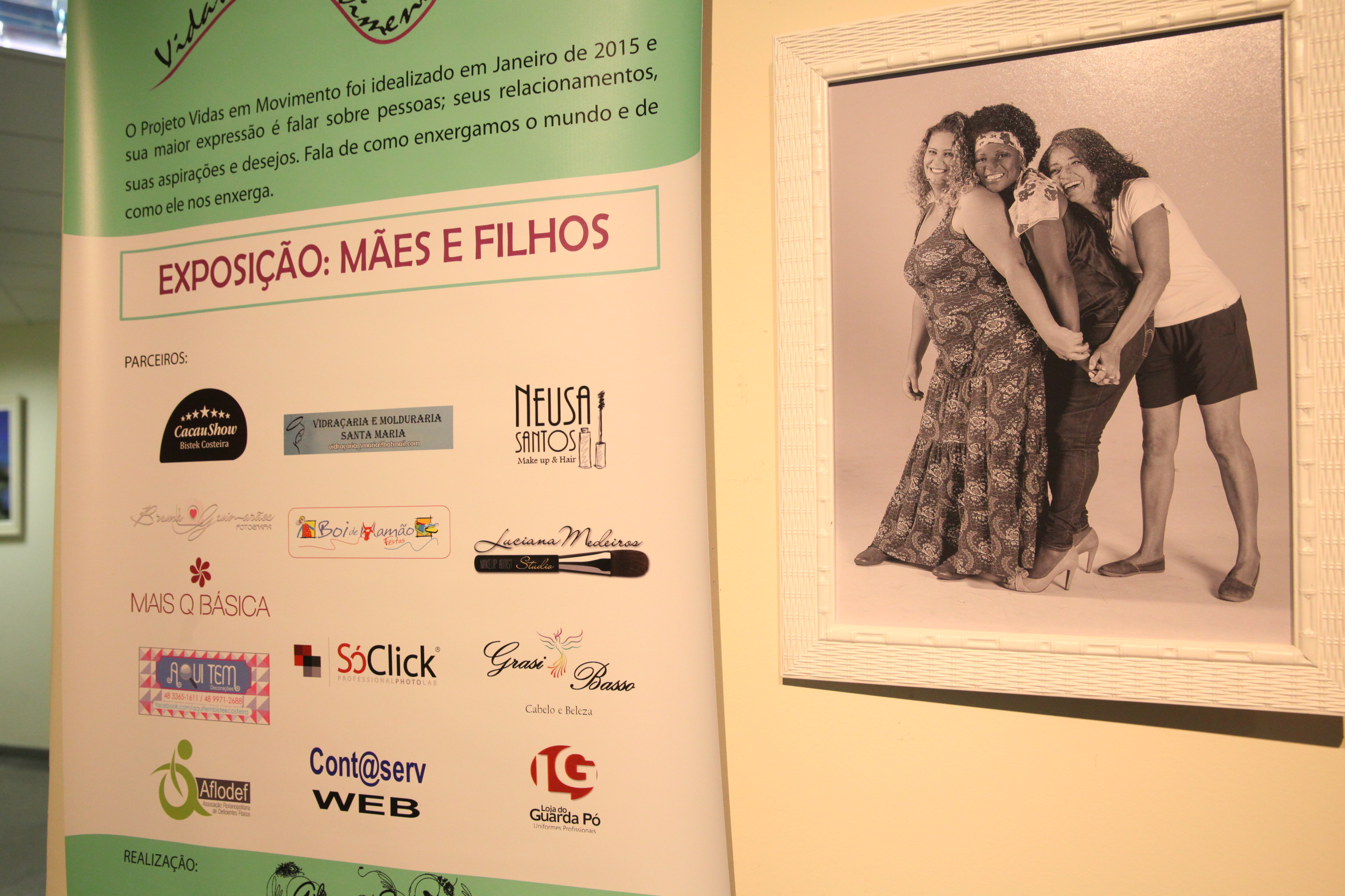 Exposição Vidas em Movimento Mães e Filhos_ foto Eduardo Guedes de Oliveira / Agência AL