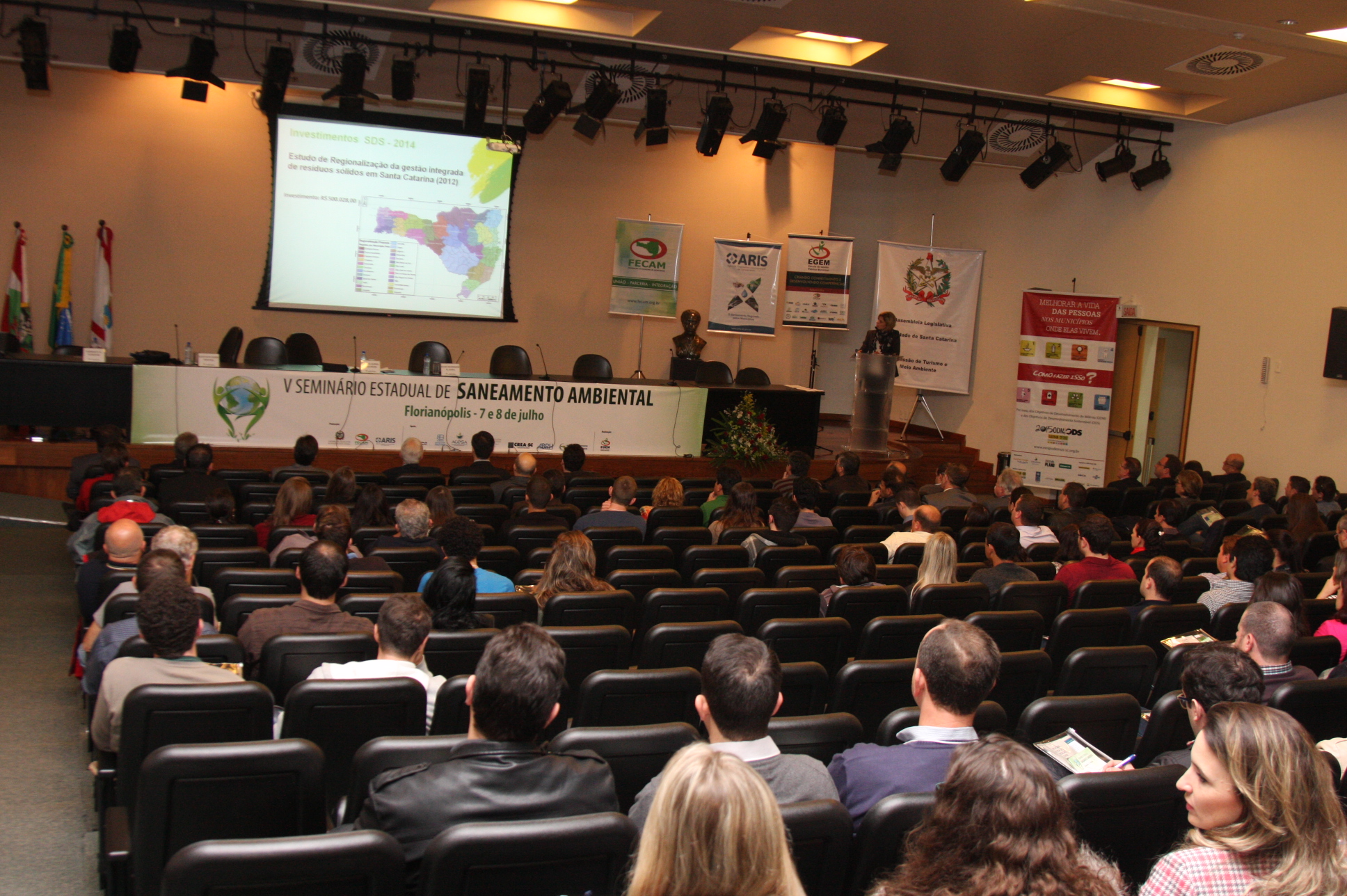 5° Seminário de Saneamento Ambiental. Foto: Yuri Santos / Agência AL