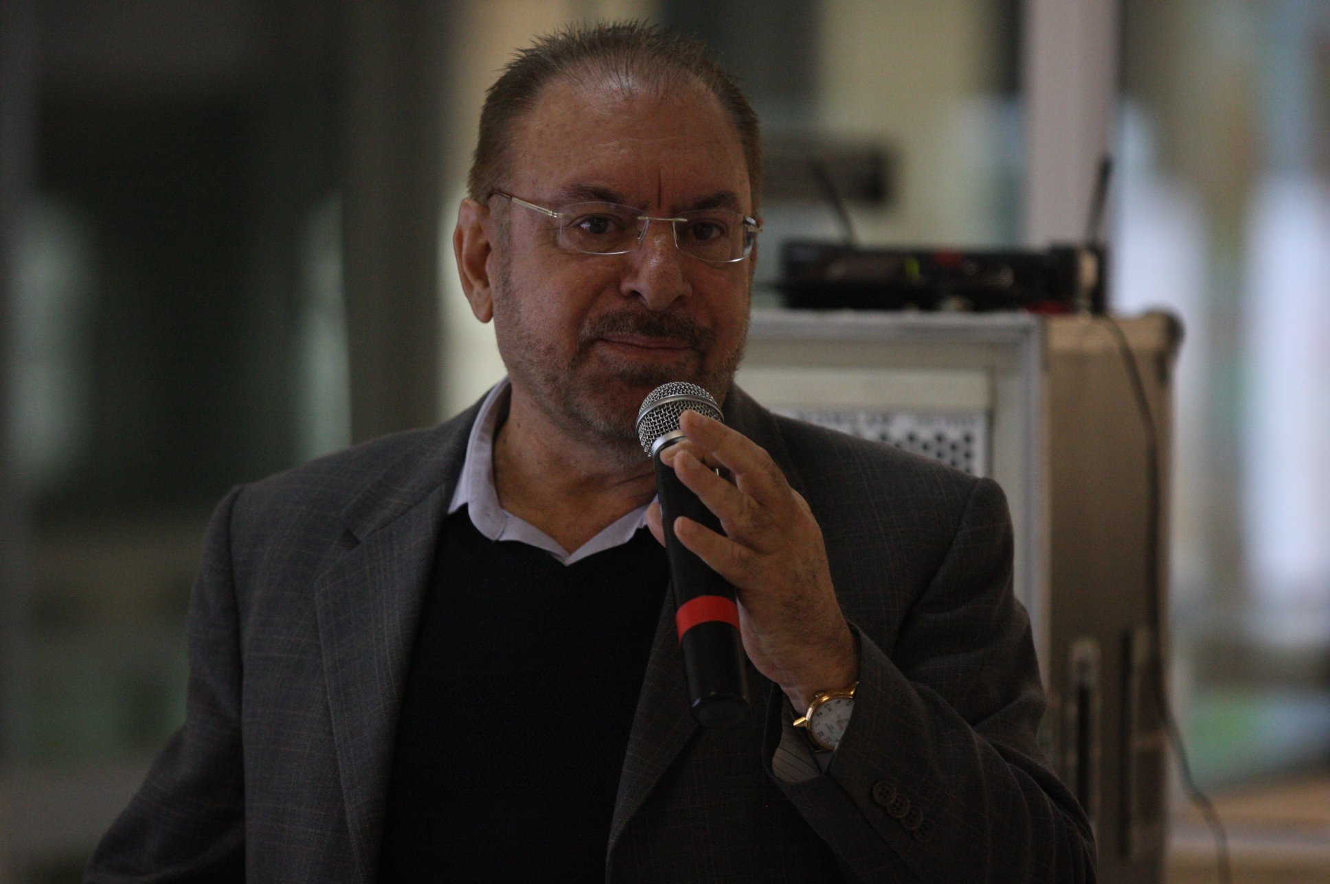 Café Democráticos Acessibilidade e Cidadania no Palácio Barriga Verde. Dr. Volnei José Morastoni. Foto: Yuri Santos / Agência AL