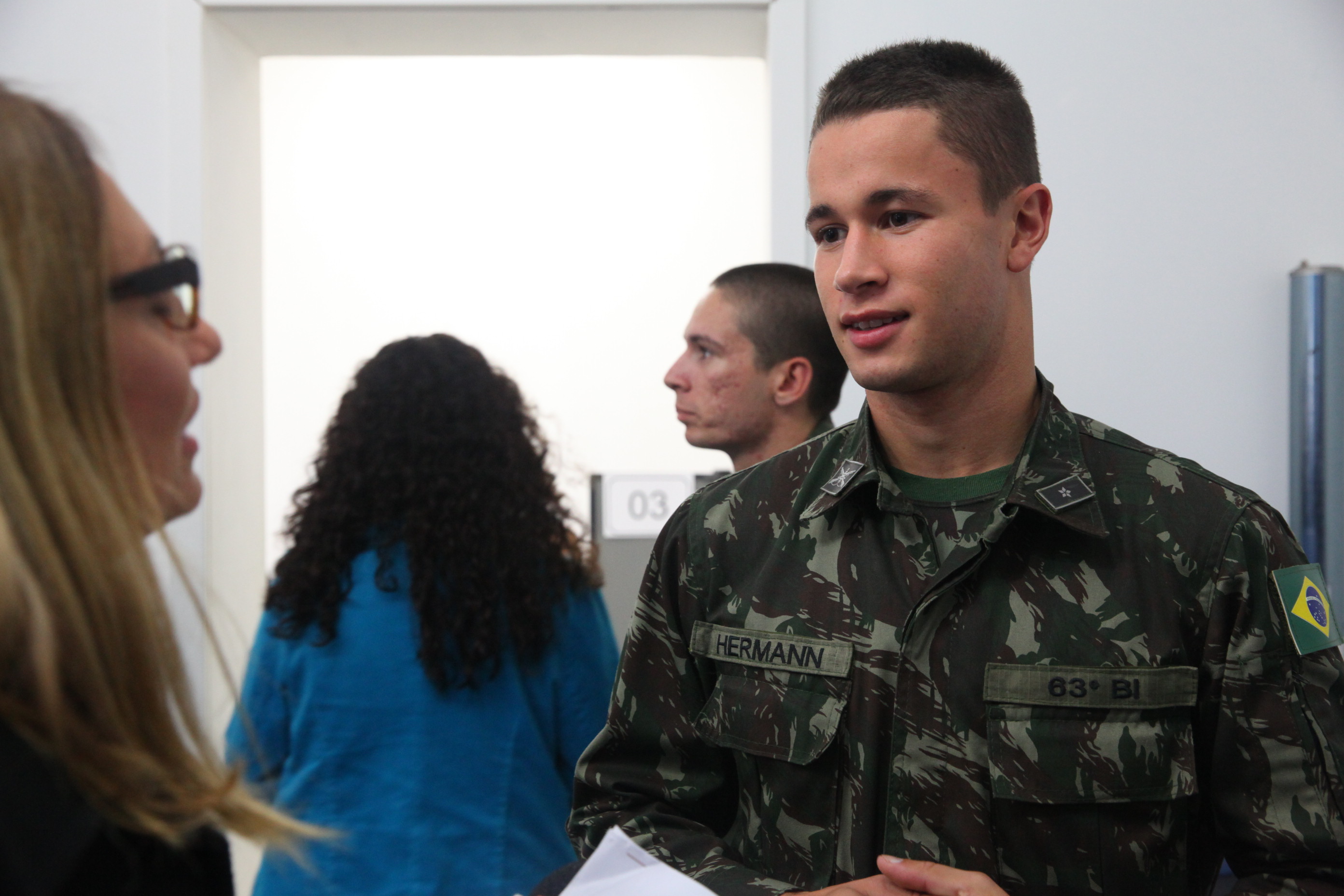 TRE Biometria Exercito. Kelvin Hermann | Foto: Eduardo Guedes De Oliveira / Agencia  AL