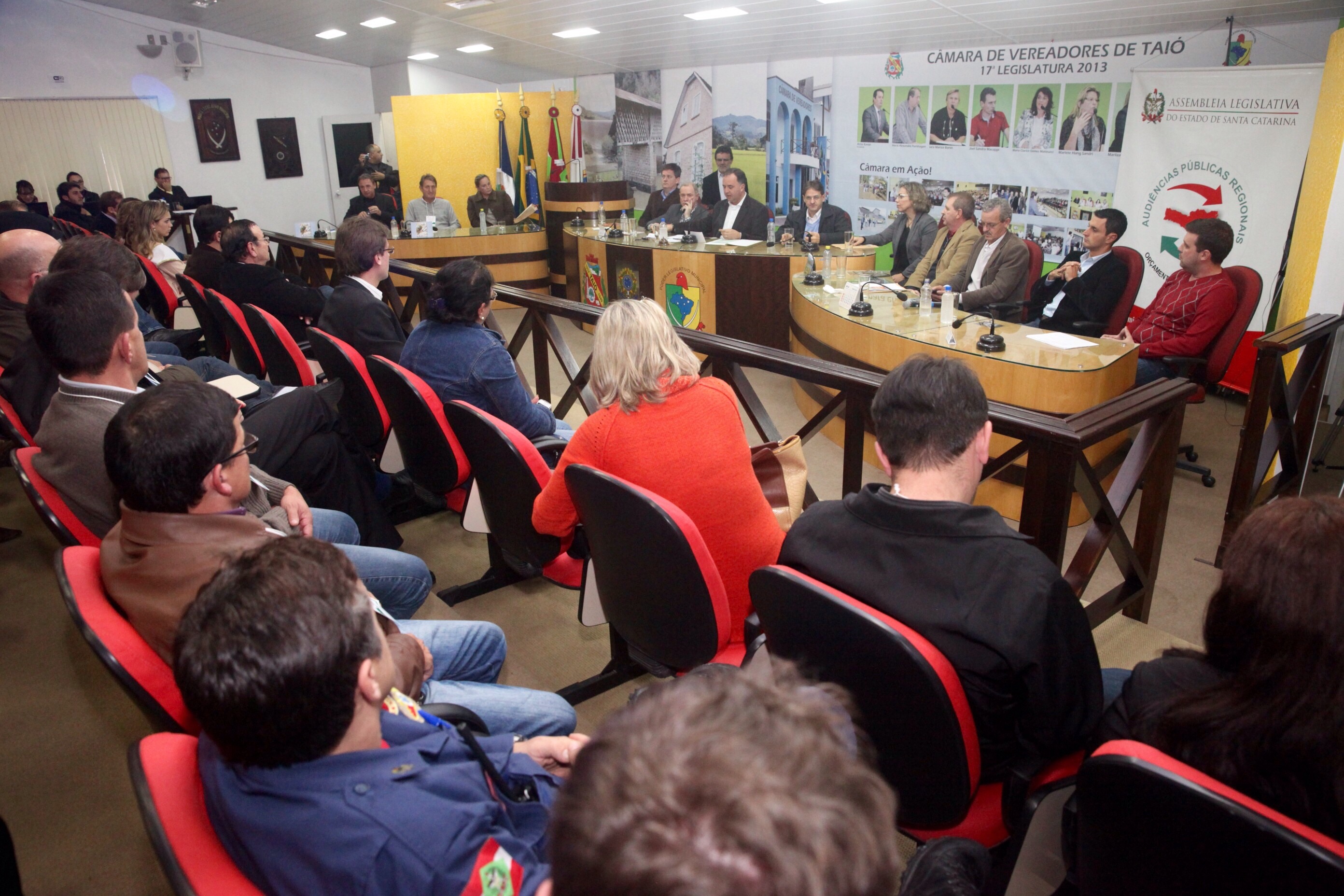 Orçamento Regionalizado - Taió. Foto: Fábio Queiroz / Agência AL