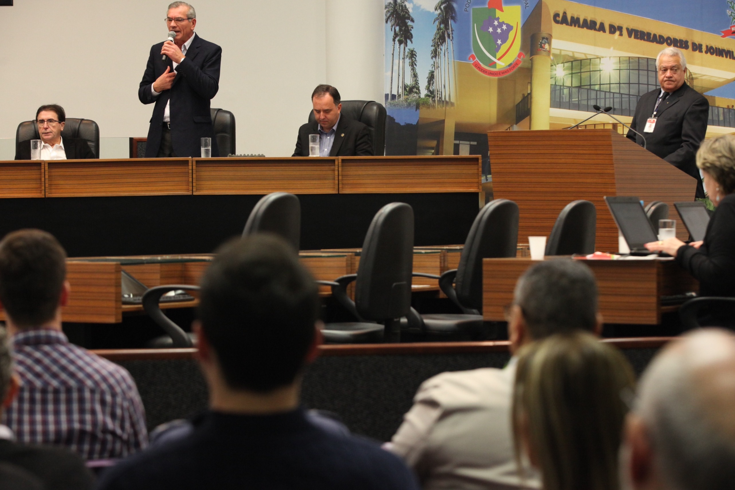Orçamento Regionalizado - Joinville. Foto: Fábio Queiroz / Agência AL