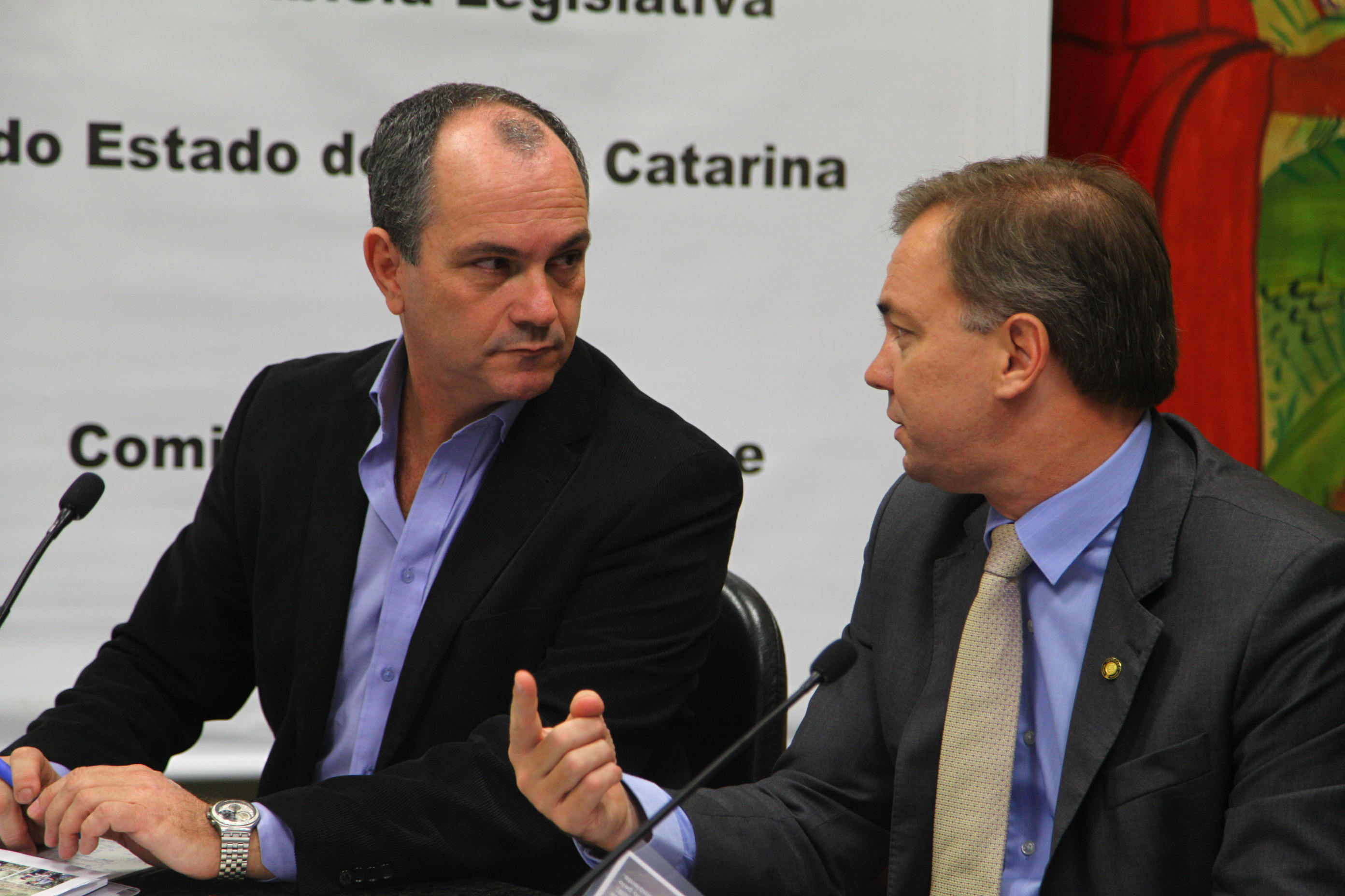 Comissão de Turismo e Meio Ambiente - Moacir da Silva e Deputado Gean Loureiro