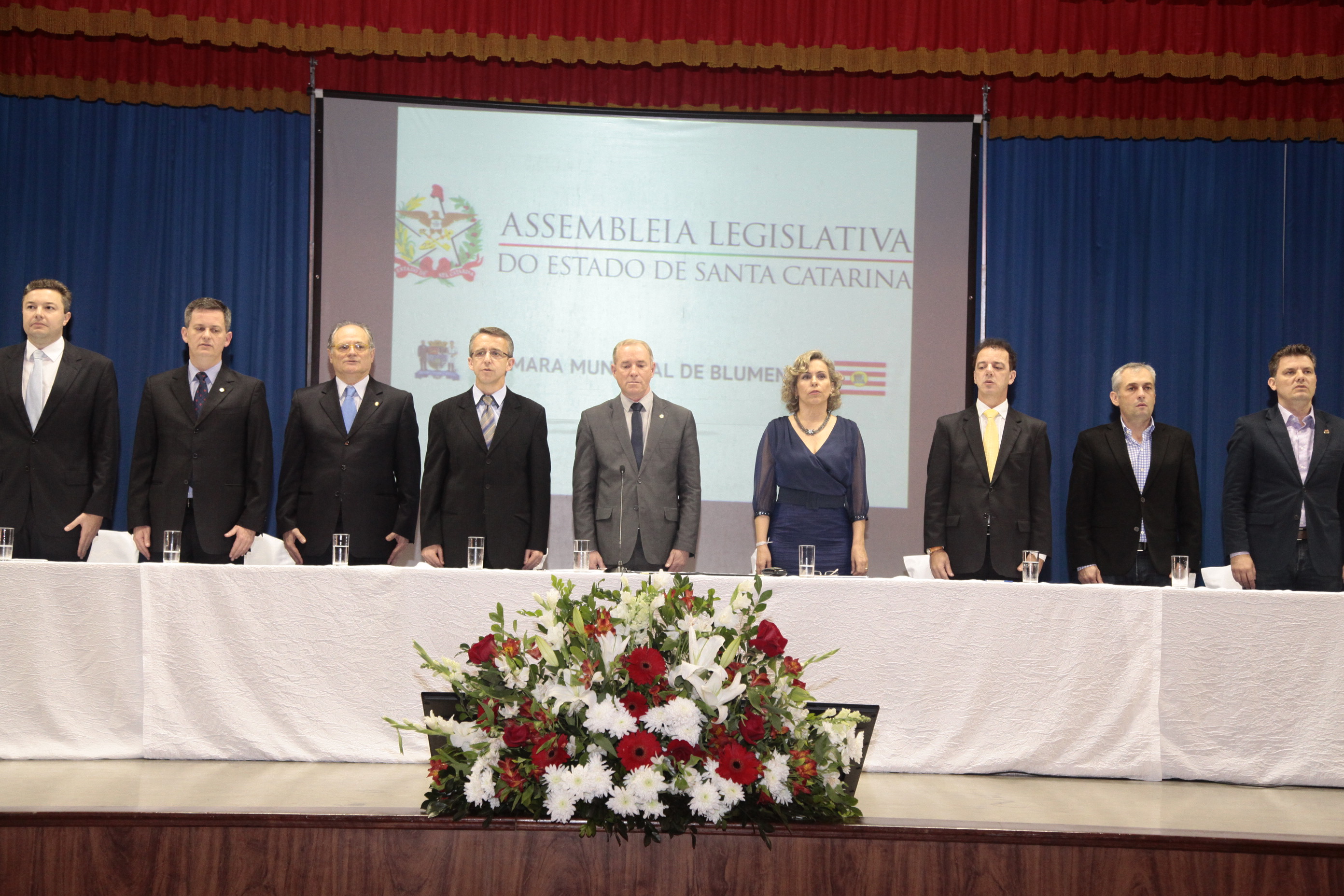 Sessão Solene em homenagem à Associação de Pais e Amigos dos Excepcionais (APAE) de Blumenau pela passagem dos seus 50 anos. Foto: Miriam Zomer/Agência AL