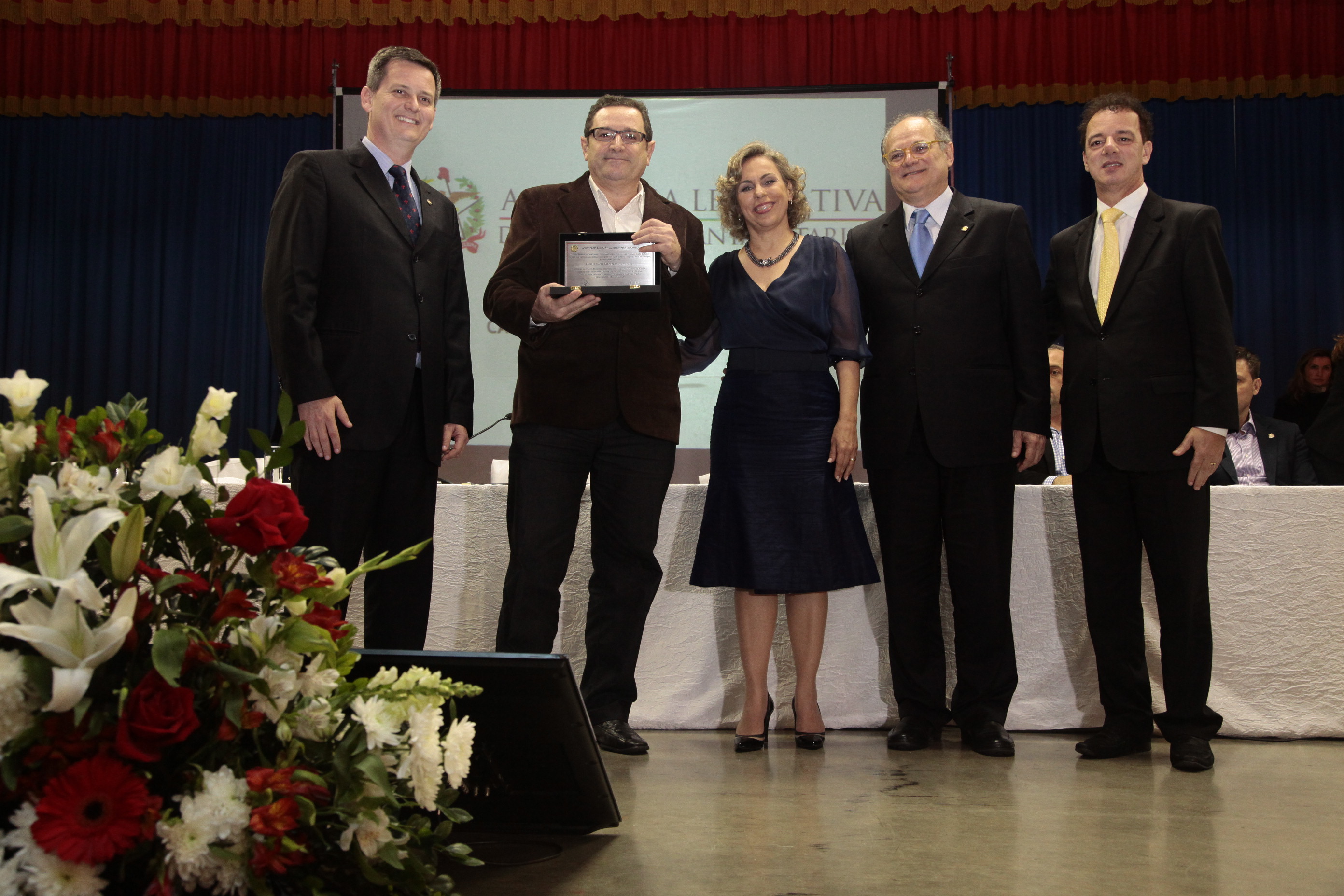 Sessão Solene em homenagem à Associação de Pais e Amigos dos Excepcionais (APAE) de Blumenau pela passagem dos seus 50 anos. Foto: Miriam Zomer/Agência AL