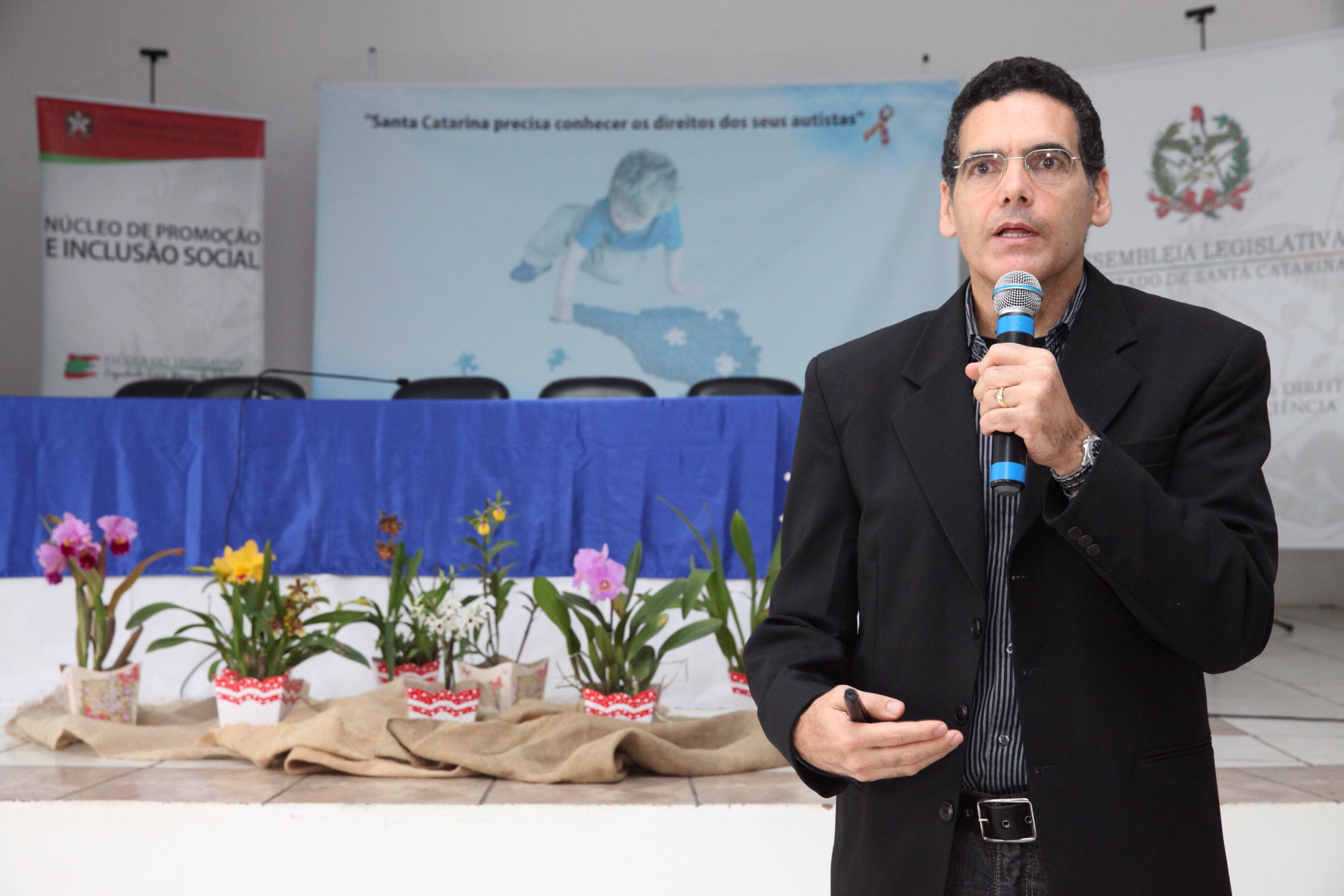 Comissão de Defesa dos Direitos da Pessoa com Deficiência promove seminário sobre autismo em Araranguá. Foto: Fábio Queiroz / Agência AL