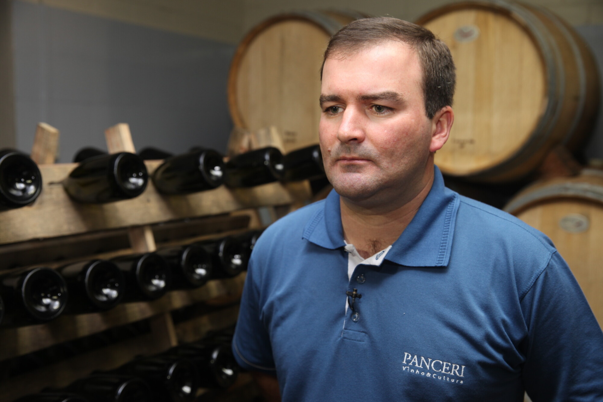 O enólogo Marcel Giovani Salante aposta nas variedades Barbera, Bonarda e Teroldego. FOTO: Fábio Queiroz / Agência AL
