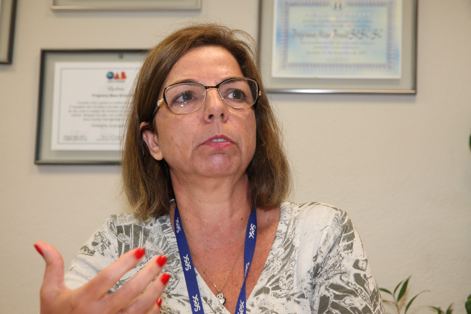 Luciana Oliveira de Azevedo do Nascimento, coordenadora estadual do Mesa Brasil