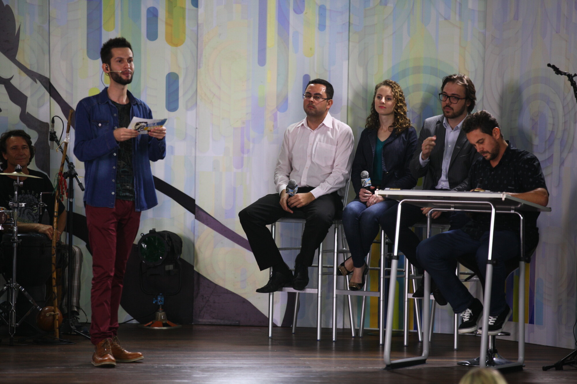 Jovens falam de preconceito, voluntariado, política e participação popular. FOTO: Solon Soares/Agência AL