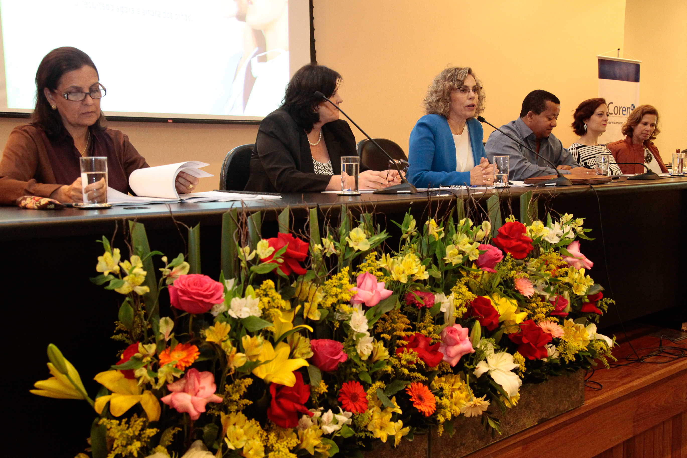 Apresentação do Resultado da Pesquisa: O Perfil da Enfermagem no Brasil e em Santa Catarina. Foto: Miriam Zomer/Agência AL