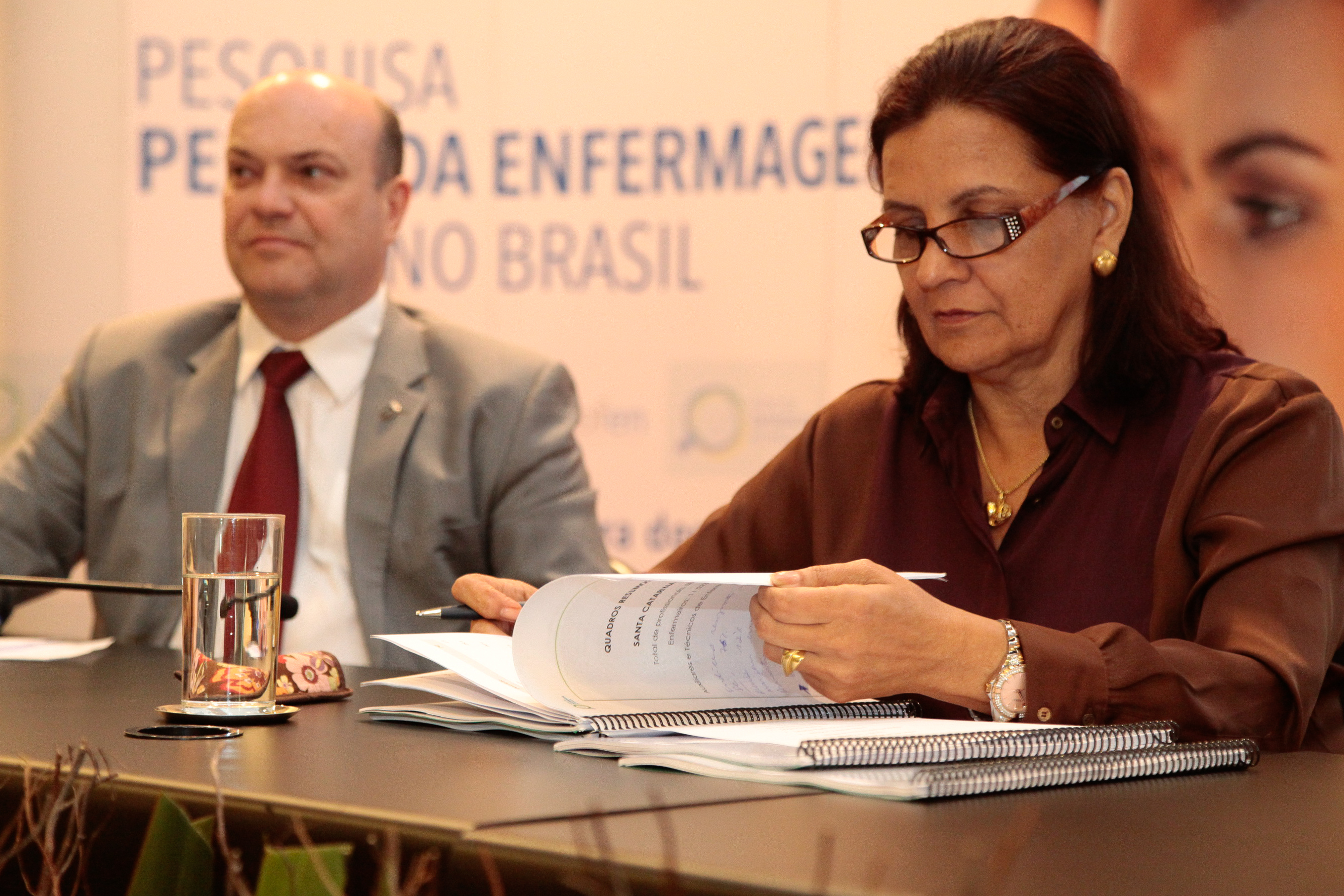 Apresentação do Resultado da Pesquisa: O Perfil da Enfermagem no Brasil e em Santa Catarina. Foto: Miriam Zomer/Agência AL
