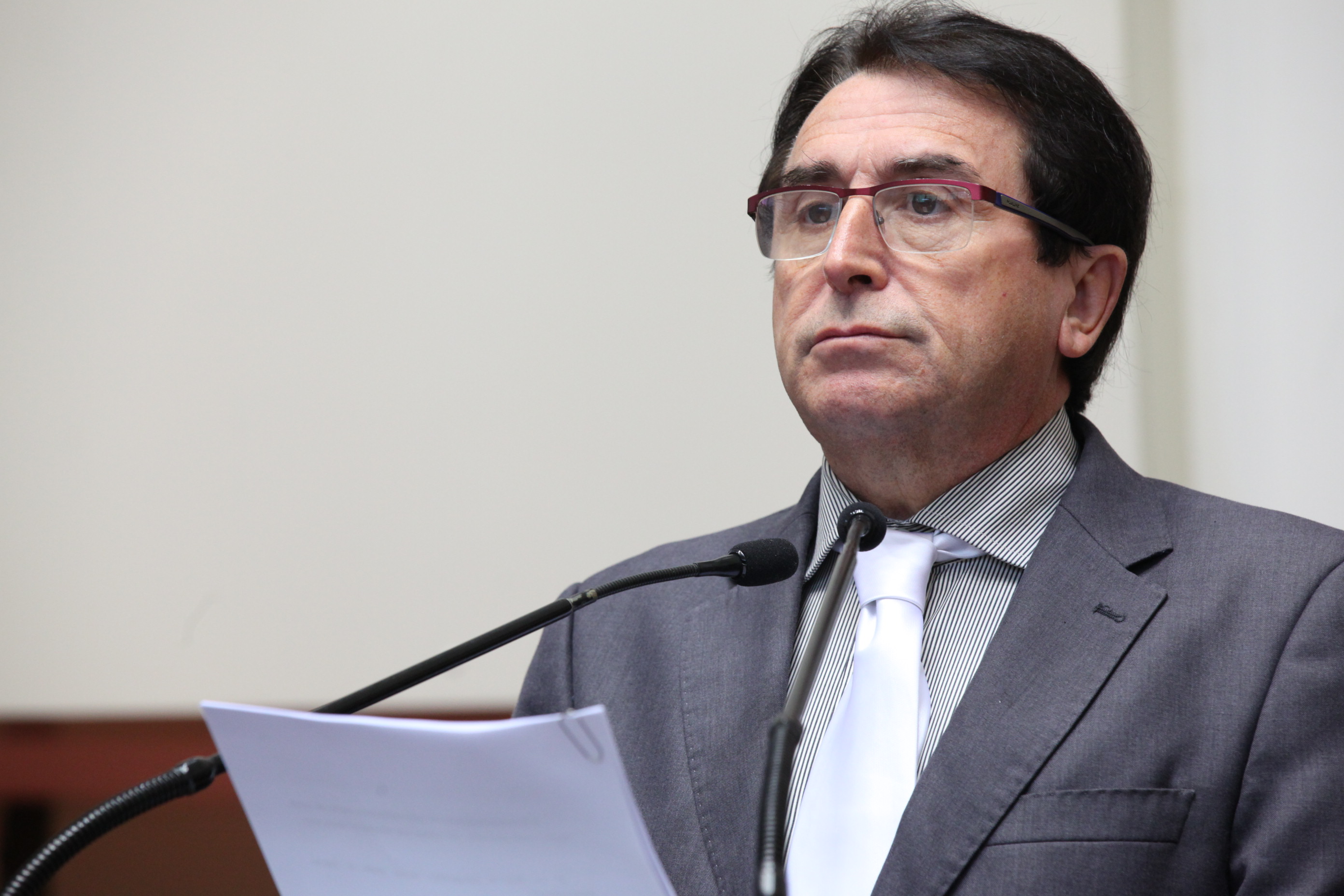 Sessão Ordinária. Deputado Antônio Aguiar (PMDB)  Foto: Eduardo Guedes de Olveira / Agência AL